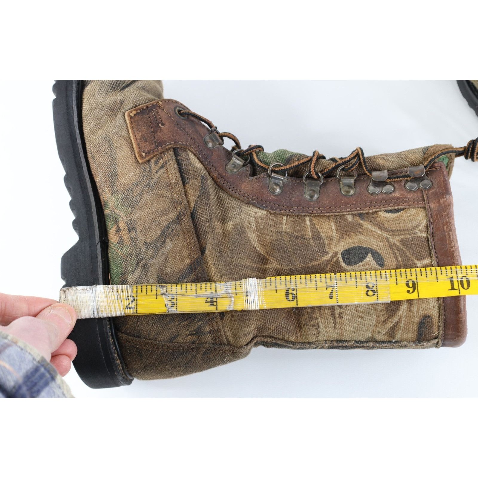 Cabelas Vintage 90s Cabelas Goretex Waterproof Camouflage Boots Size US 7 / EU 40 - 13 Thumbnail