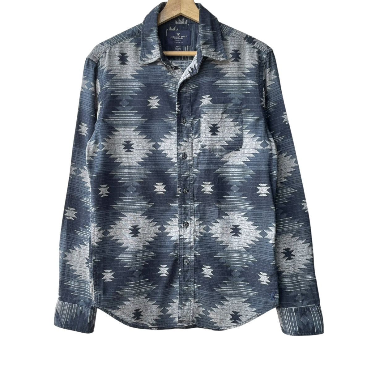American Eagle Outfitters American Eagle Outfitters Native Navajo Casual Shirt Size US S / EU 44-46 / 1 - 1 Thumbnail