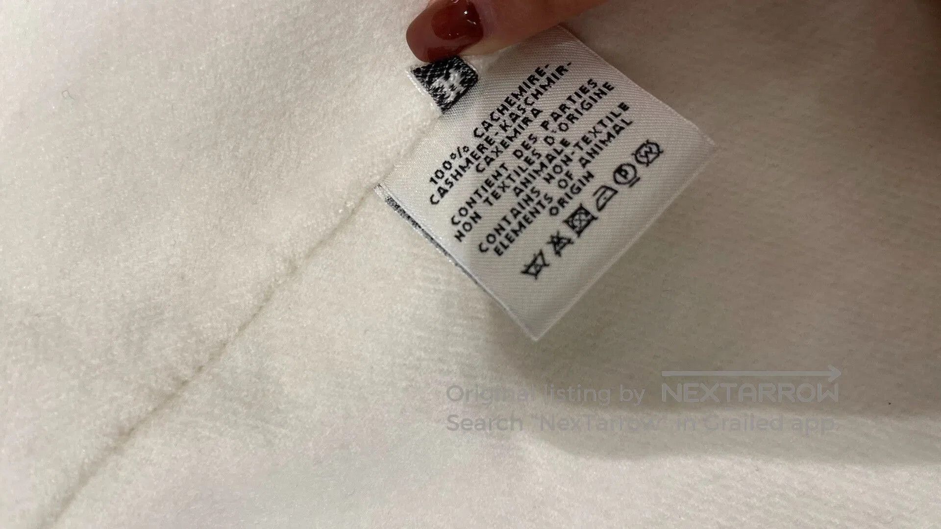 Hermes Hermes Off-White Cashmere Short Coat. Size US S / EU 44-46 / 1 - 8 Thumbnail