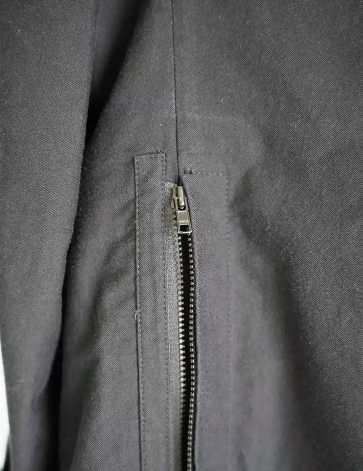 Yohji Yamamoto Yohji Yamamoto 20ss gun neck back zipper coat 2412-Nextarrow Size US L / EU 52-54 / 3 - 5 Thumbnail