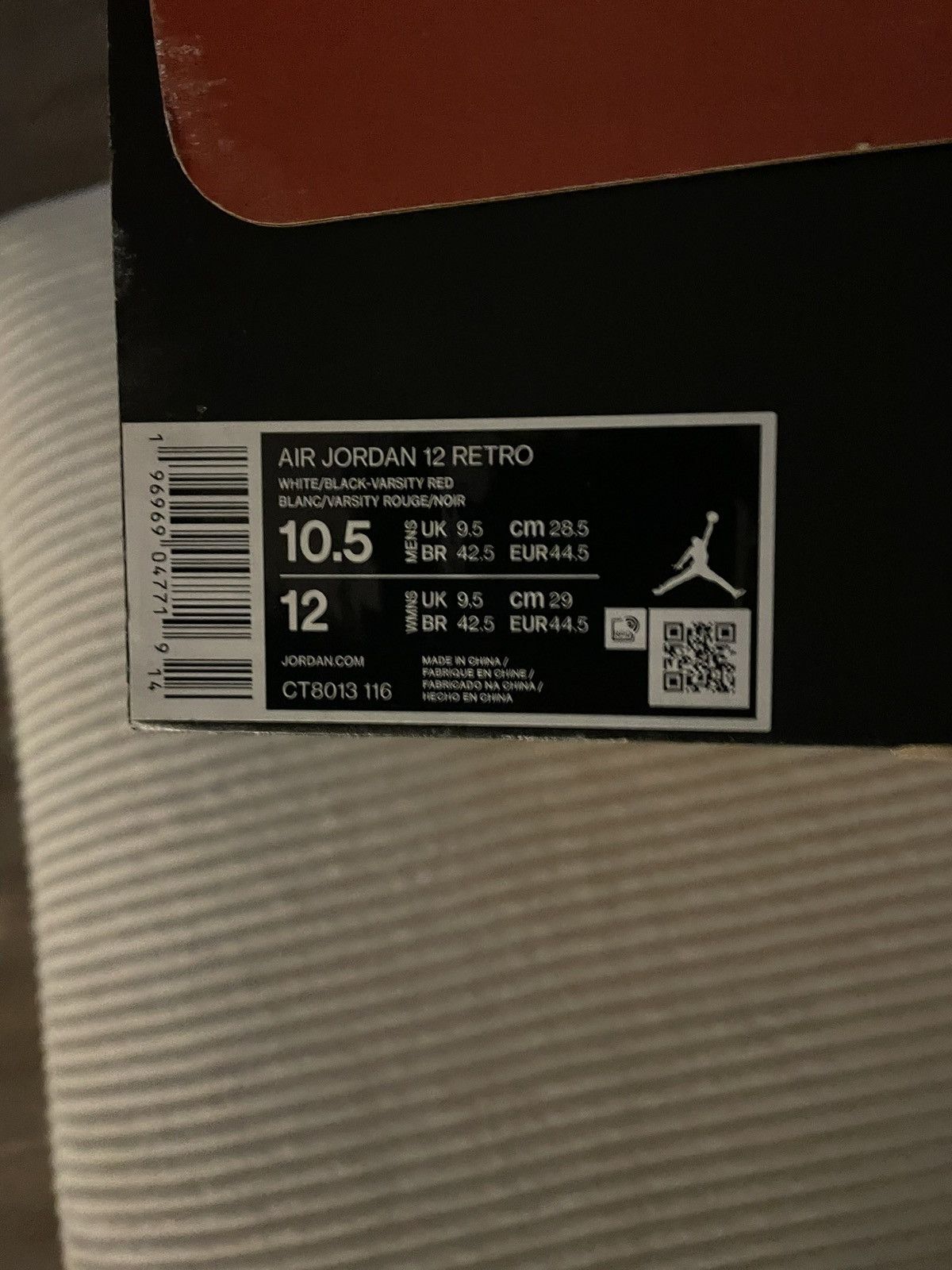 Jordan Brand Jordan Cherry 12 Size US 10.5 / EU 43-44 - 5 Thumbnail