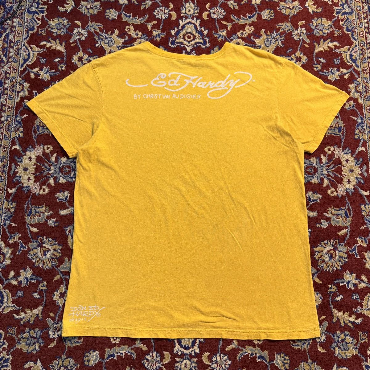 Ed Hardy Ed Hardy Christian Audigier Tiger snake crazy y2k tee skater Size US XL / EU 56 / 4 - 2 Thumbnail
