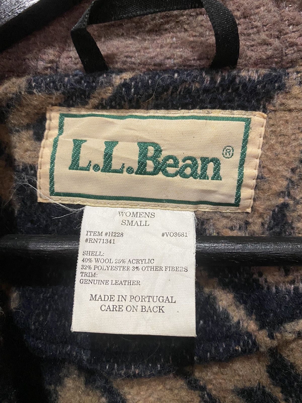 L.L. Bean VINTAGE 80S LL BEAN WOOL JACKET Size S / US 4 / IT 40 - 5 Thumbnail