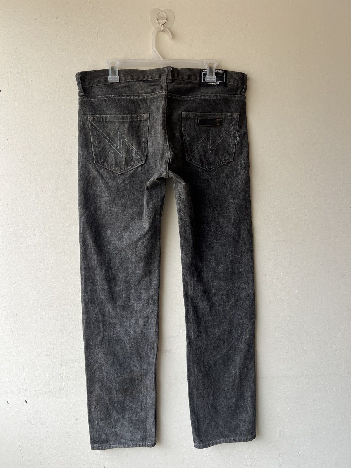 Neighborhood Vintage 2001 Neighborhood Rusty Denim Selvedge Jeans Size US 34 / EU 50 - 3 Thumbnail