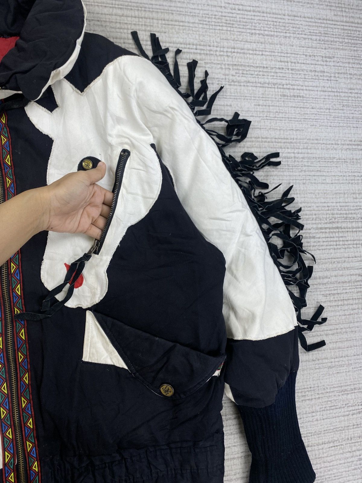 Neiman Marcus 1980 Neiman Marcus Gallery South Western Horse Puffer Jacket Size US L / EU 52-54 / 3 - 8 Thumbnail