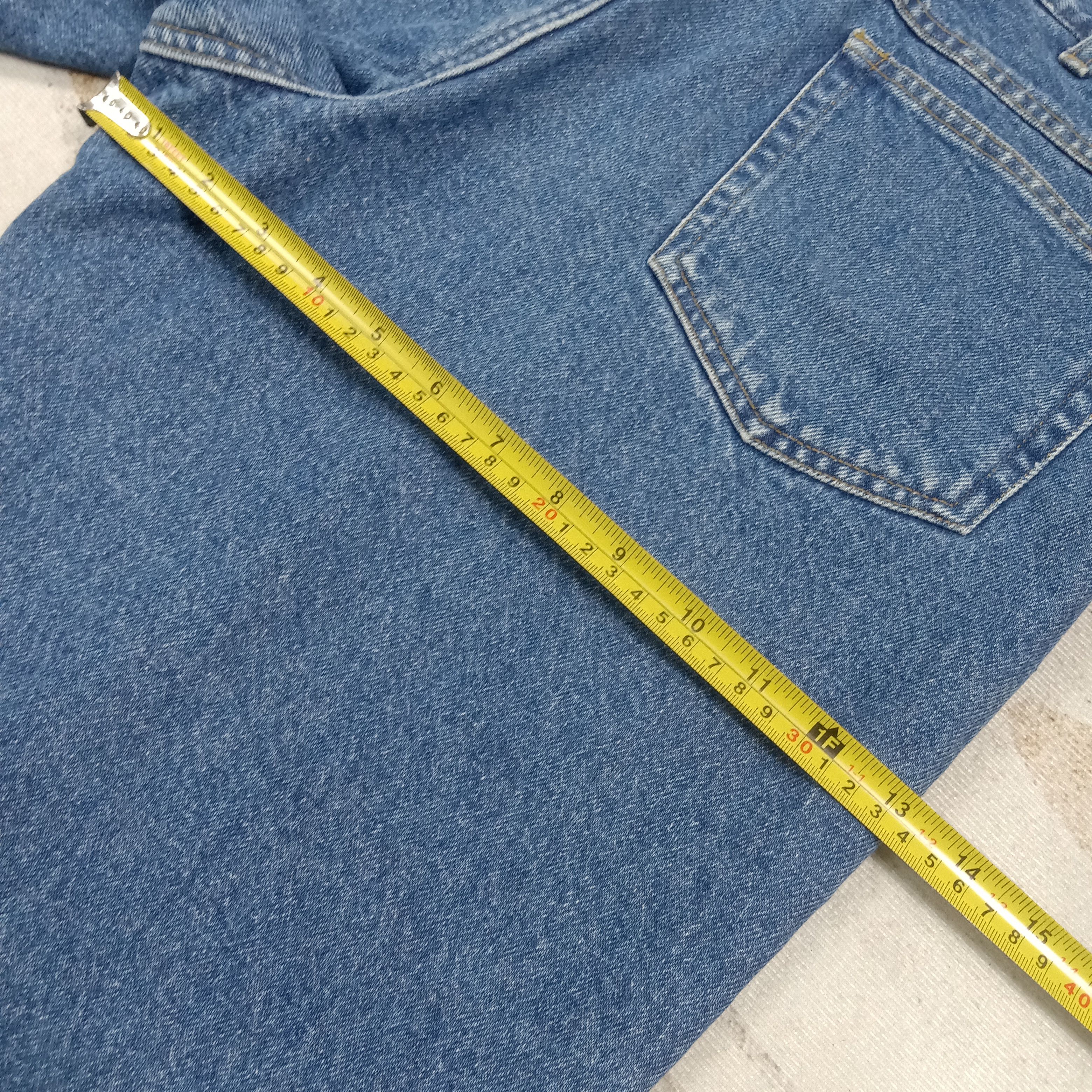 L.L. Bean L.L. Bean American Inner Fleece Denim Jeans C280N1 Size US 33 - 10 Thumbnail
