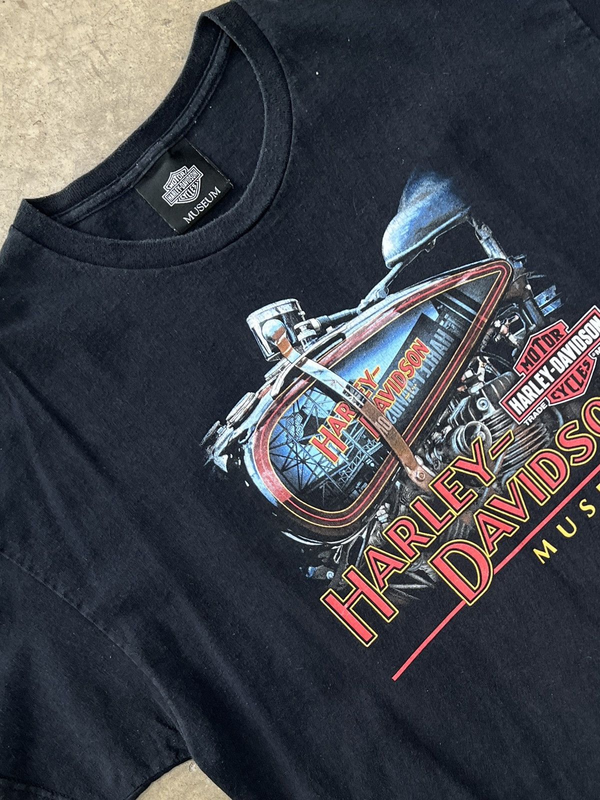 Harley Davidson Vintage Harley Davidson Museum Motorcycle Milwaukee Tee XL Size US XL / EU 56 / 4 - 1 Thumbnail