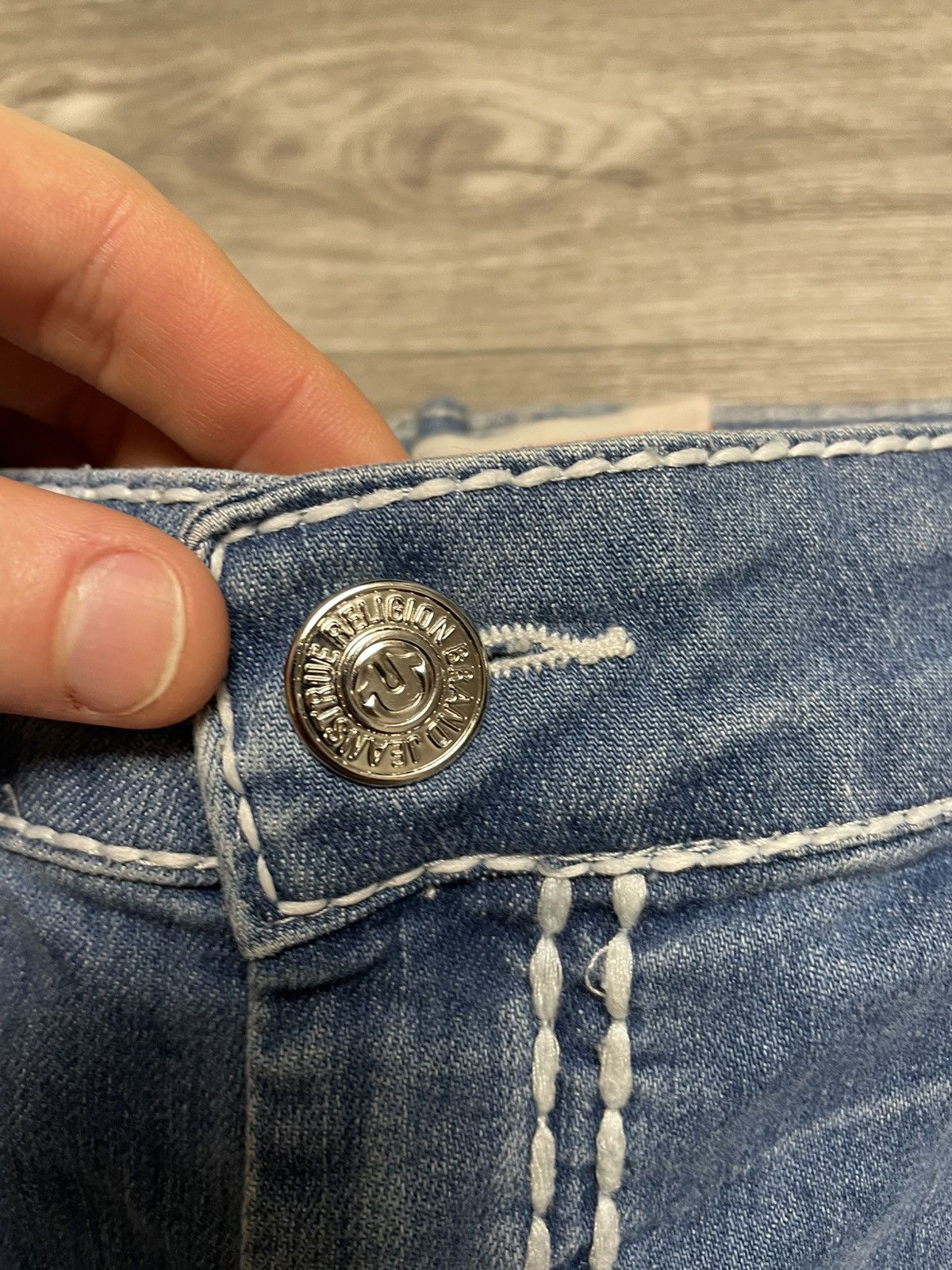 True Religion Vintage True Religion Blue Skinny Fit Jeans Y2K Size US 31 - 10 Thumbnail
