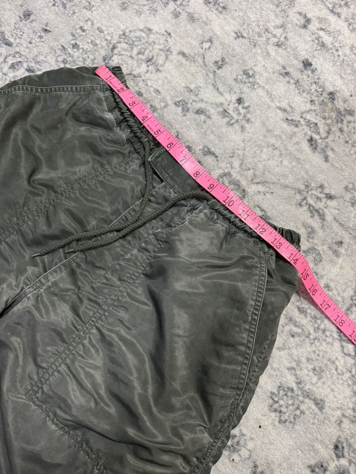 Japanese Brand VINTAGE HARD WASH QUILTED LINING FLIGHT BOMBER PANT Size US 32 / EU 48 - 12 Thumbnail