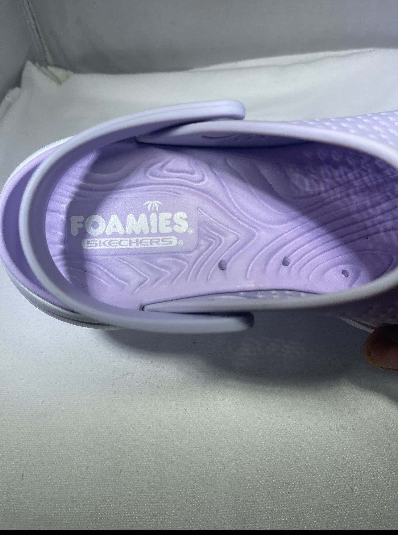 SKECHERS Skechers Foamies Go Walk Lavender Perforated Clogs Women's 7 Size US 7 / IT 37 - 8 Thumbnail