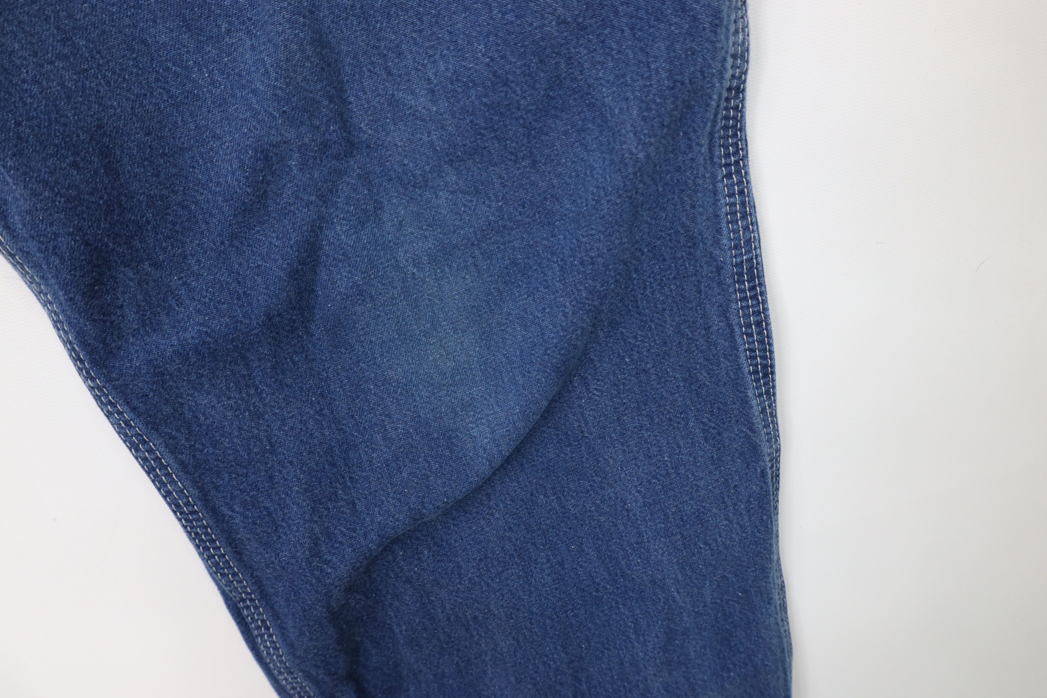 Carhartt Vintage Carhartt Wide Leg Dungaree Denim Jeans Blue Cotton Size US 40 / EU 56 - 5 Thumbnail