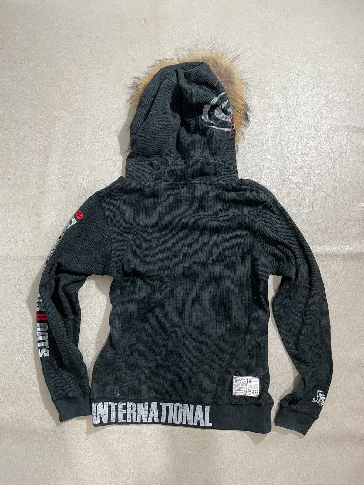 Hysteric Glamour Surf poem Gotcha Fur Hoodie Size US M / EU 48-50 / 2 - 4 Thumbnail