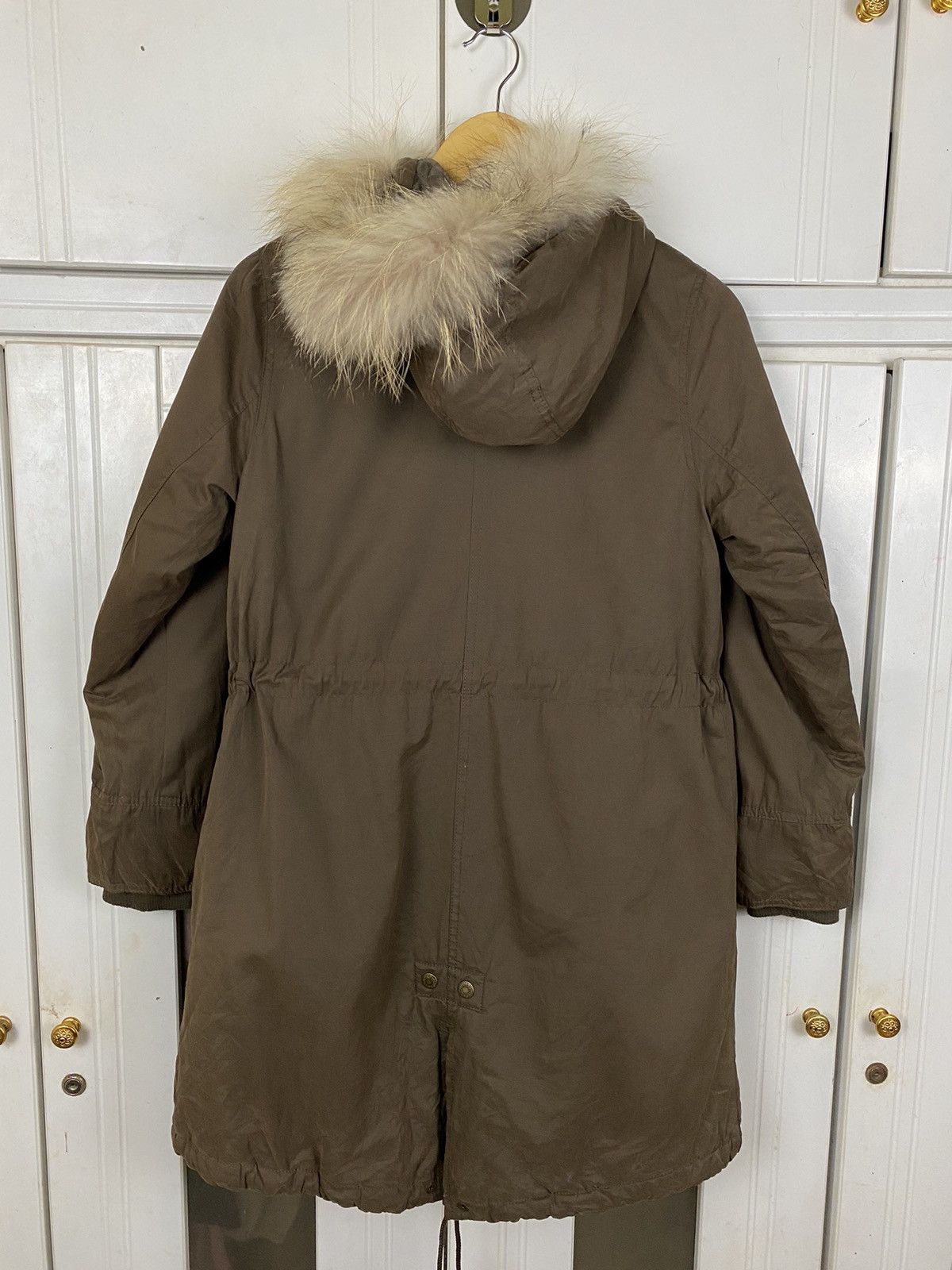 If Six Was Nine × Japanese Brand × Vintage Vintage Parka Fur Jacket Shoo La Rue Size US S / EU 44-46 / 1 - 2 Thumbnail