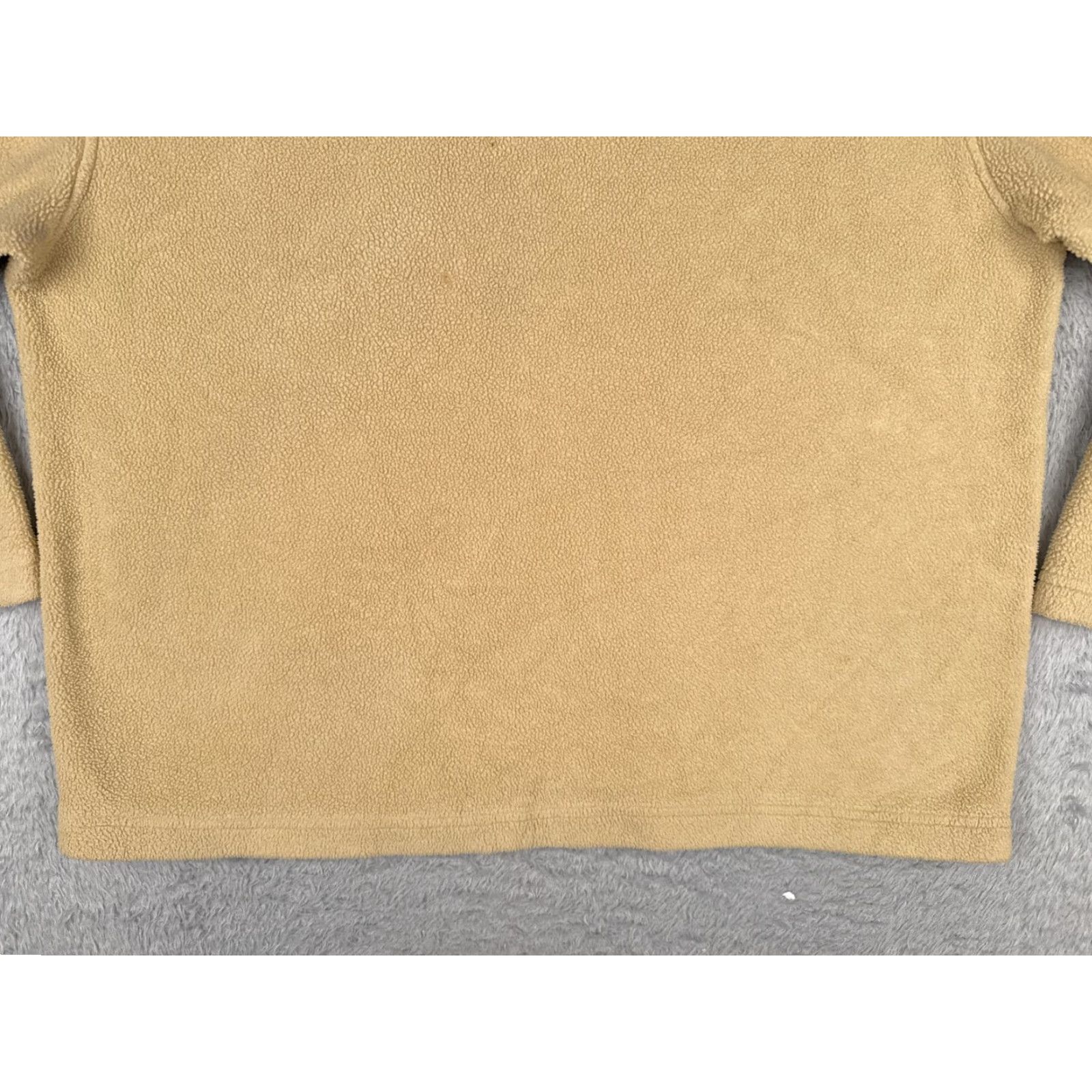 Timberland Timberland Sweater Adult Large Beige 1/4 Zip 100% Polyester Fleece Chore Size US L / EU 52-54 / 3 - 5 Thumbnail