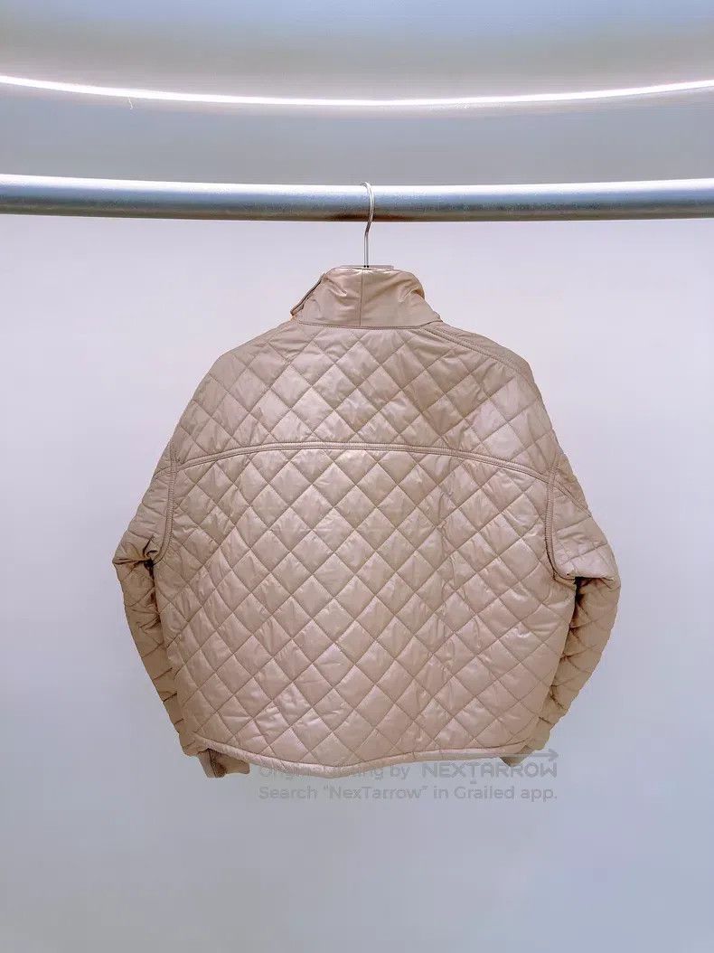 Hermes Hermes Khaki diamond pattern cotton coat Size XS / US 0-2 / IT 36-38 - 2 Thumbnail