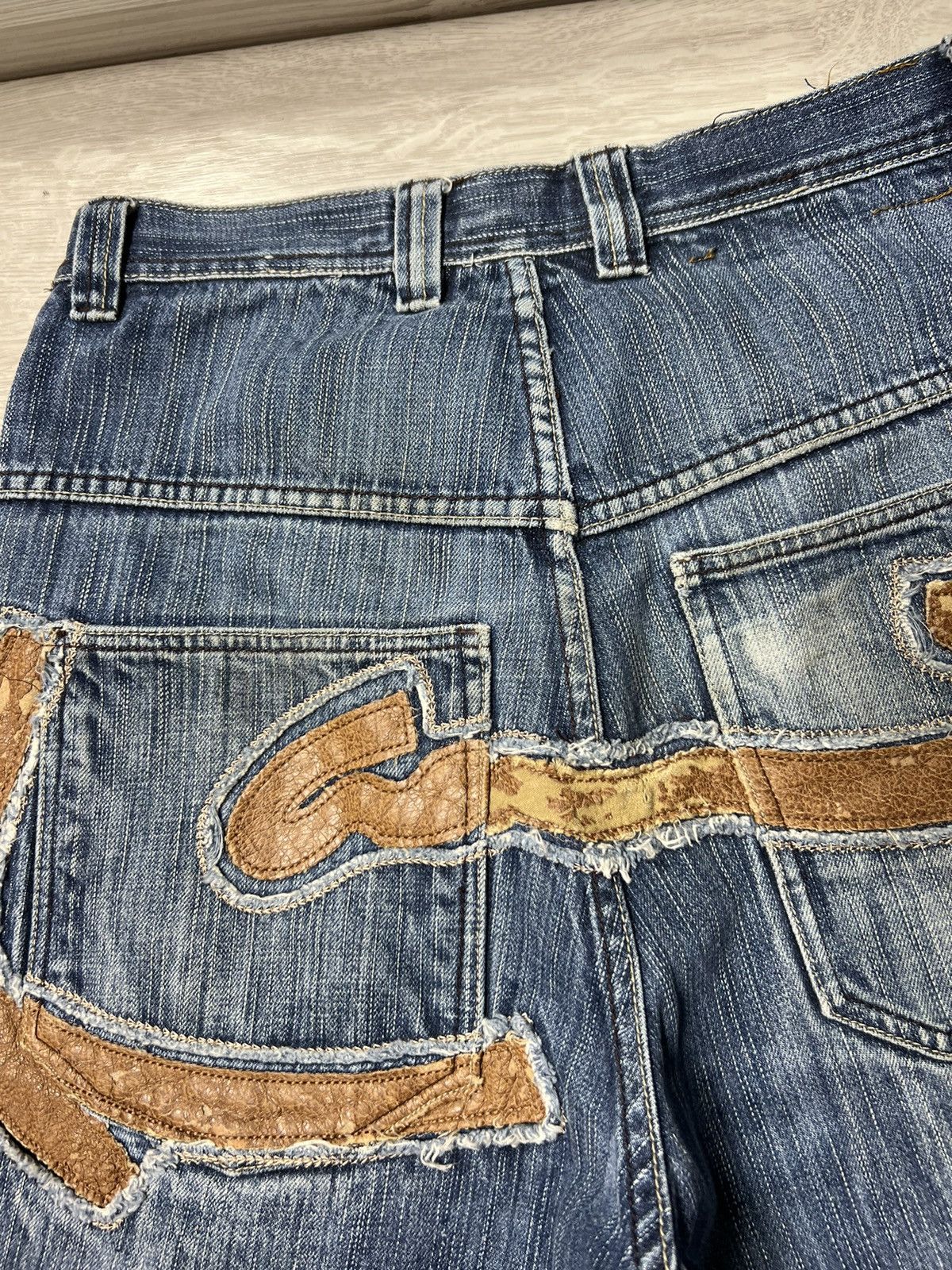 Karl Kani × Vintage Rare Vintage Karl Kani Baggy Denim Pants Big Logo Jeans Size US 30 / EU 46 - 6 Thumbnail