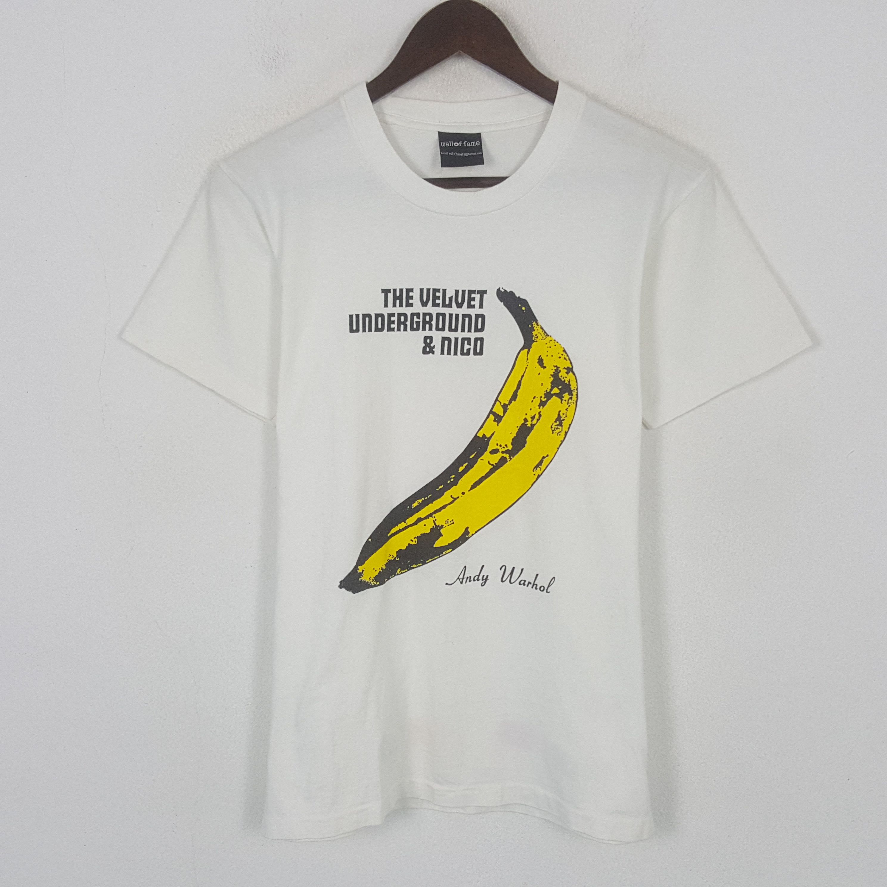 Andy Warhol Vintage Andy Warhol The Velvet Underground 7 Nico Tshirt Size US S / EU 44-46 / 1 - 1 Thumbnail