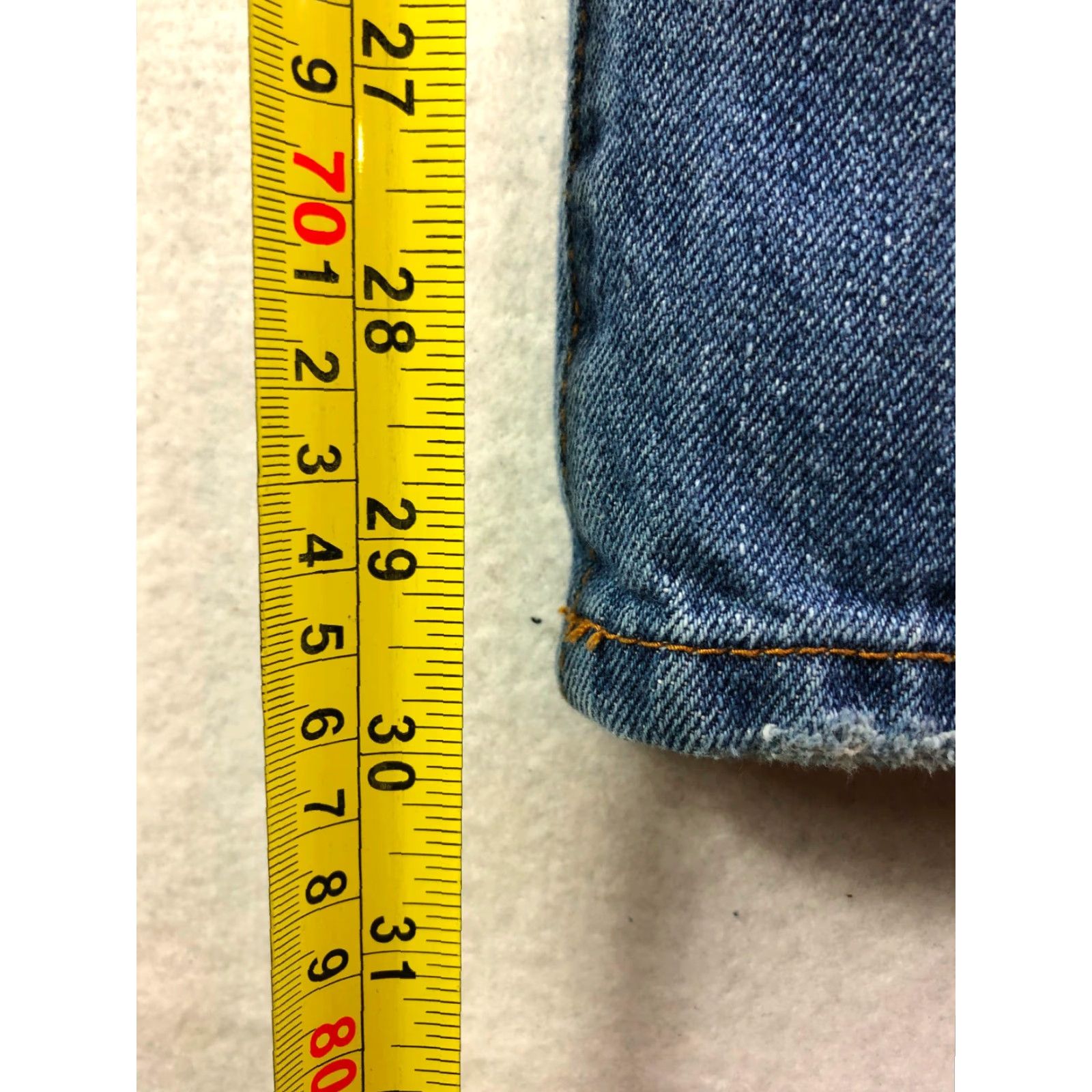 Aeropostale AeroPostale Essex Straight Leg Jeans Mens 29x29 Blue Denim Medium Zip Logo Vintage Not N/A Size US 29 - 6 Thumbnail