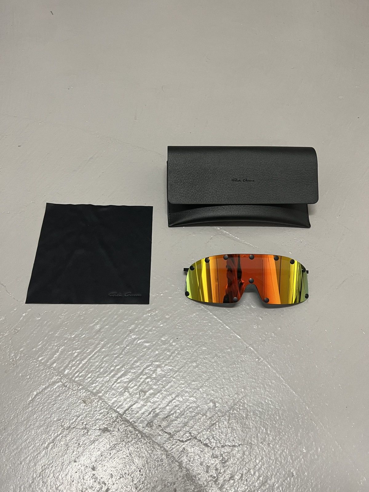 Rick Owens Shield sunglasses Size ONE SIZE - 2 Thumbnail