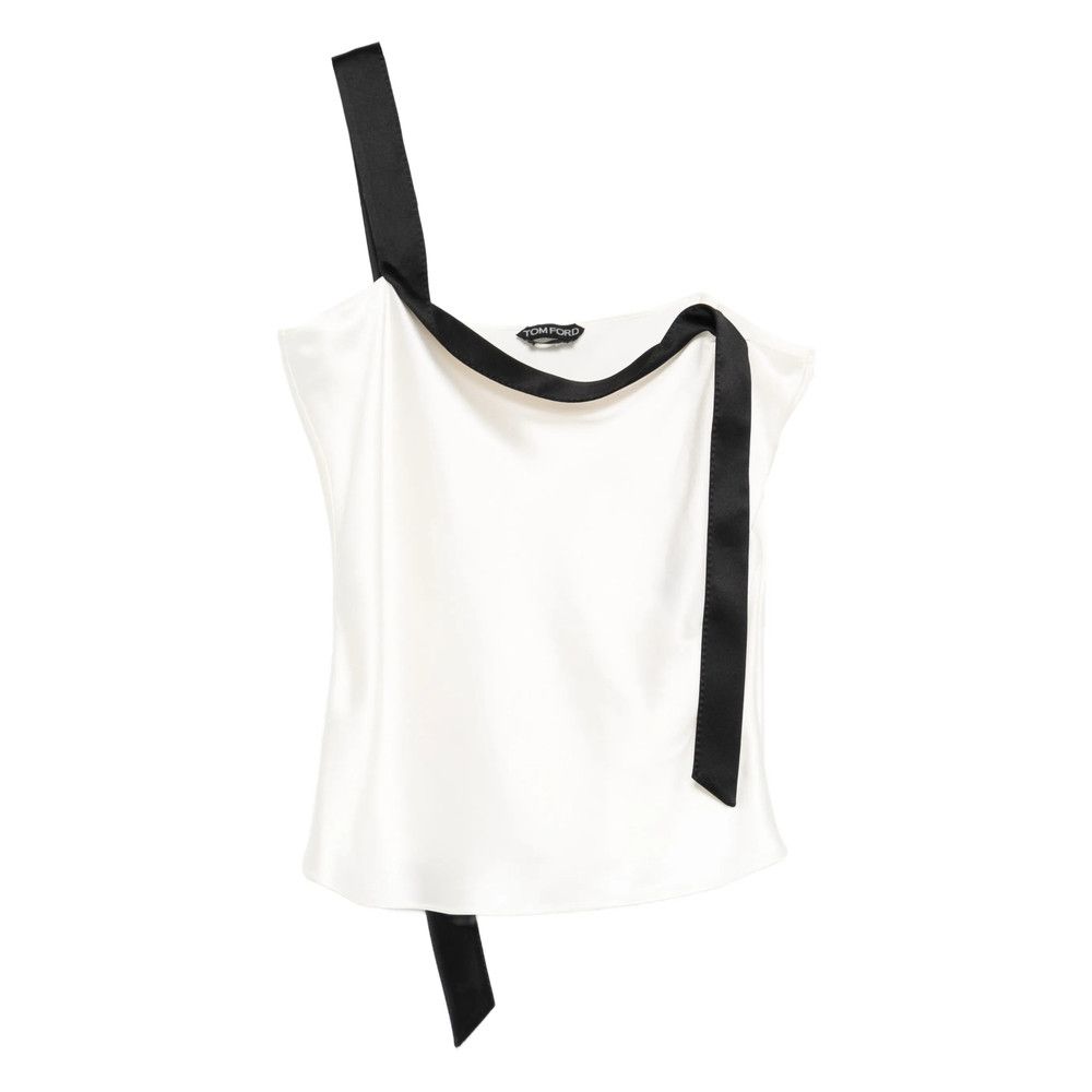 Tom Ford Tom Ford WHITE Tops - Blouses Size M / US 6-8 / IT 42-44 - 1 Thumbnail