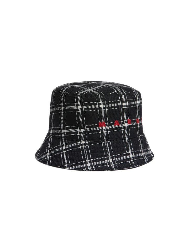 Marni o1w1db10125 Size:OS/ Bucket Hat in Black Size ONE SIZE - 1 Thumbnail
