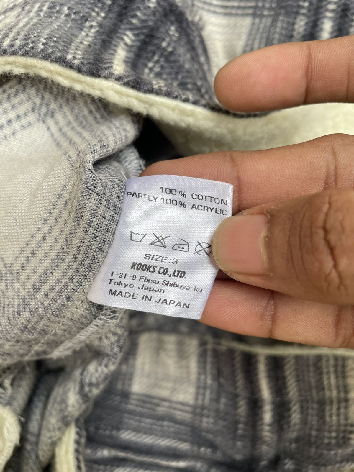 Number (N)ine Number (N)ine F/W 2009 Flannel Pullover Size US L / EU 52-54 / 3 - 8 Thumbnail
