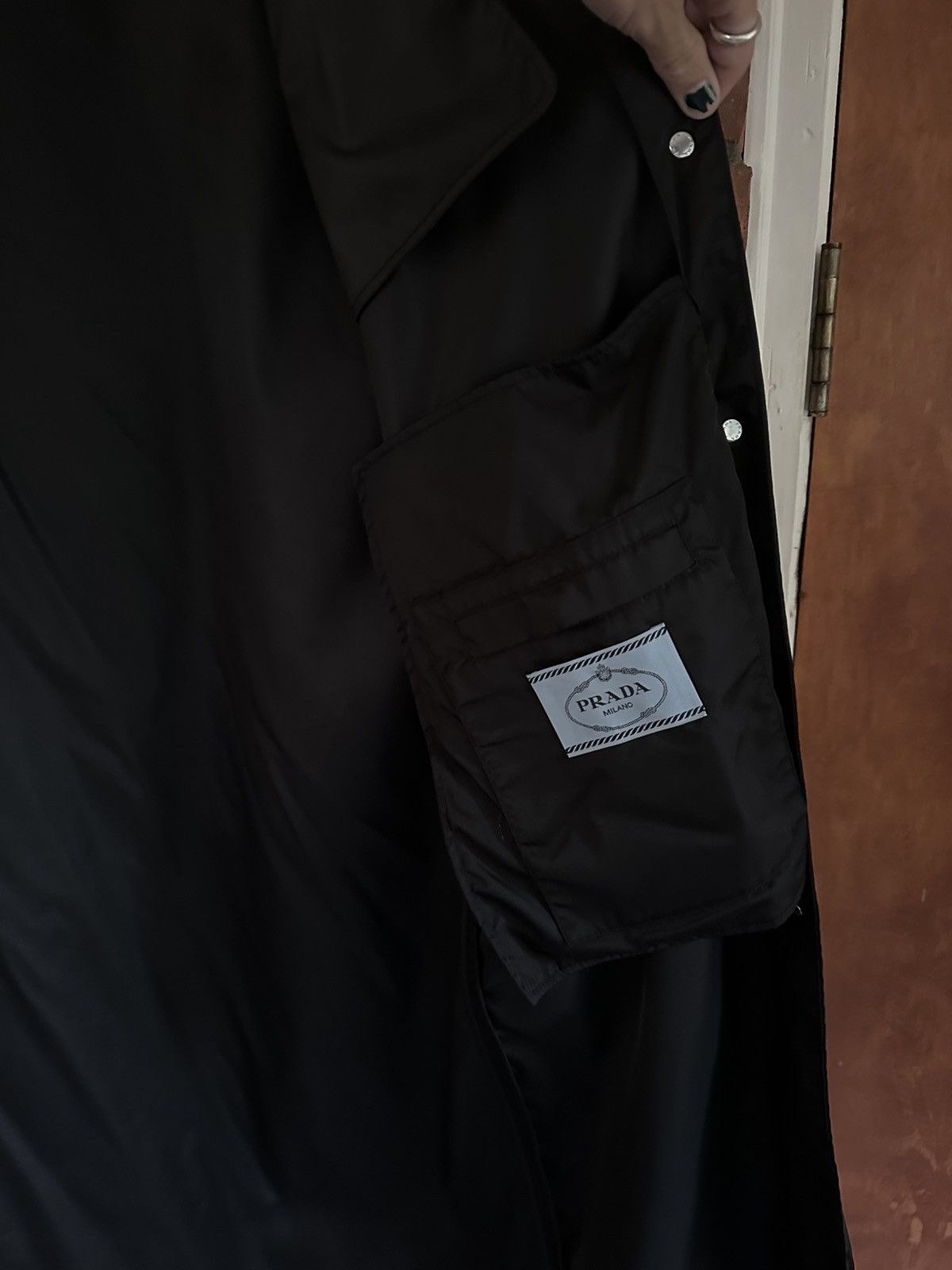 Prada Womens Prada Rain Coat Size XS / US 0-2 / IT 36-38 - 2 Thumbnail