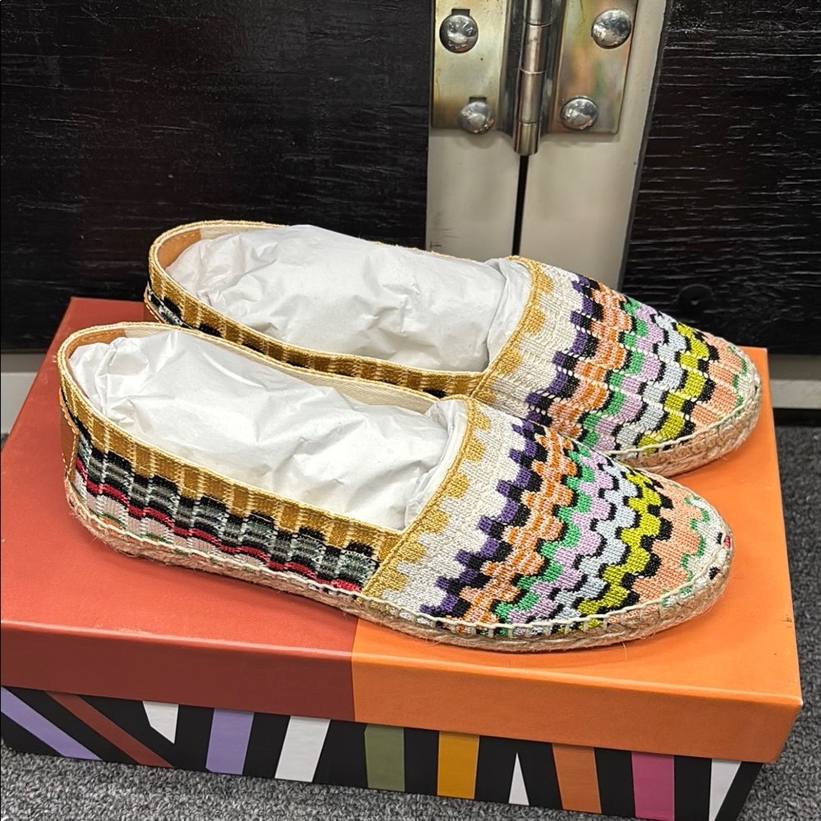 Missoni NWT Missoni Colorful Woven Espadrille sneakers Size 36 US 6 Size US 6 / IT 36 - 2 Thumbnail