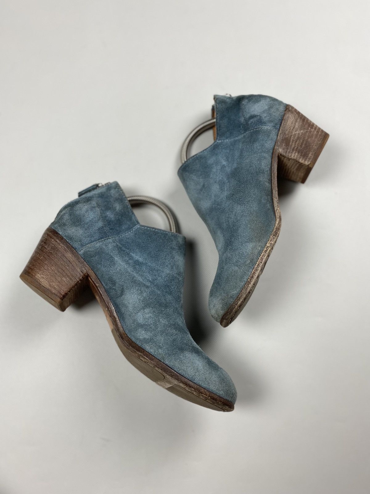 MoMA MOMA Ladies Leather Avant-garde Heeled Boots Shoes Size US 8.5 / IT 38.5 - 19 Thumbnail