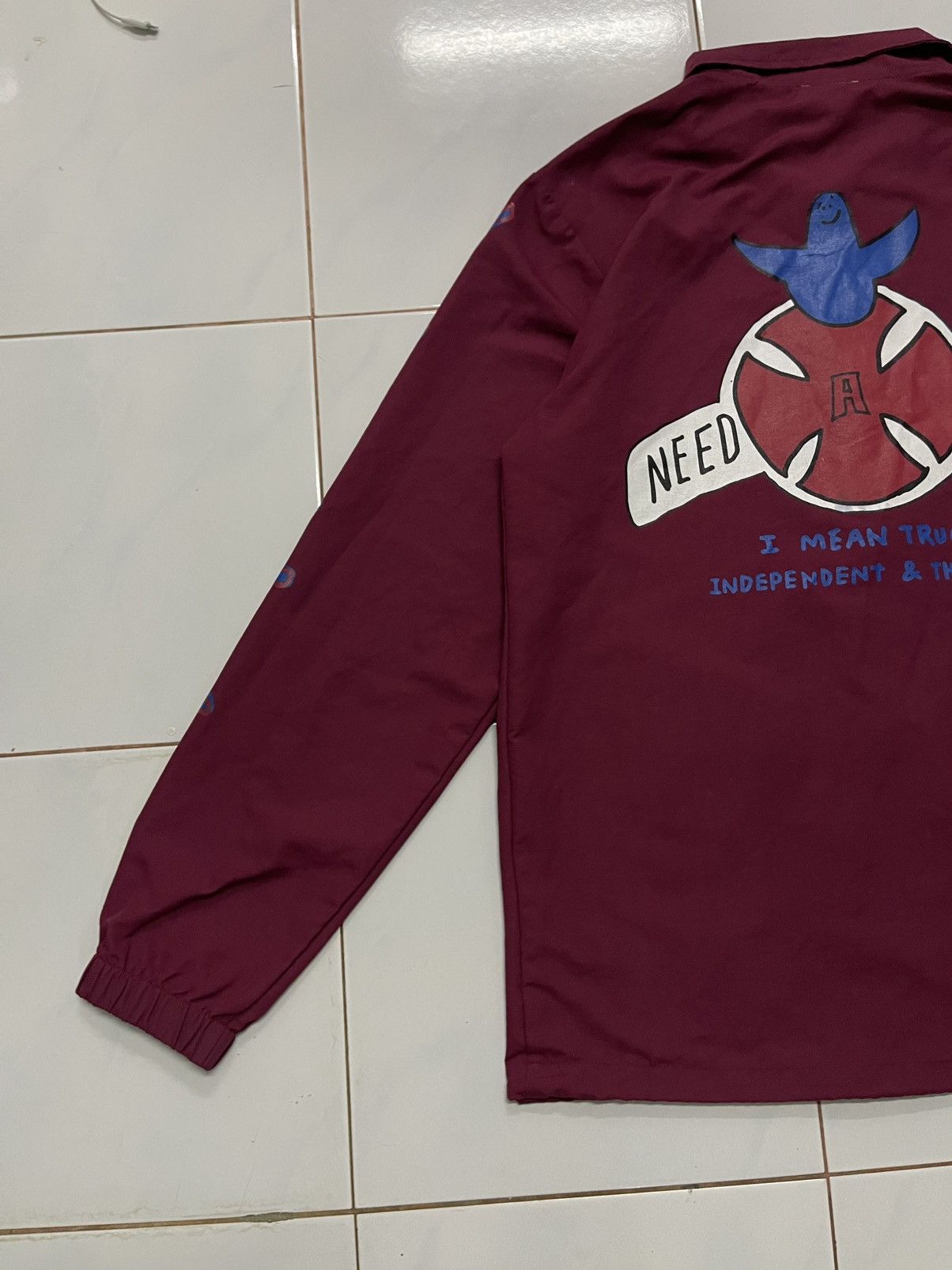 Independent Truck Co. 2000s INDEPENDENT X MARK GONZALEZ COACH JACKET RARE DESIGN Size US S / EU 44-46 / 1 - 18 Thumbnail