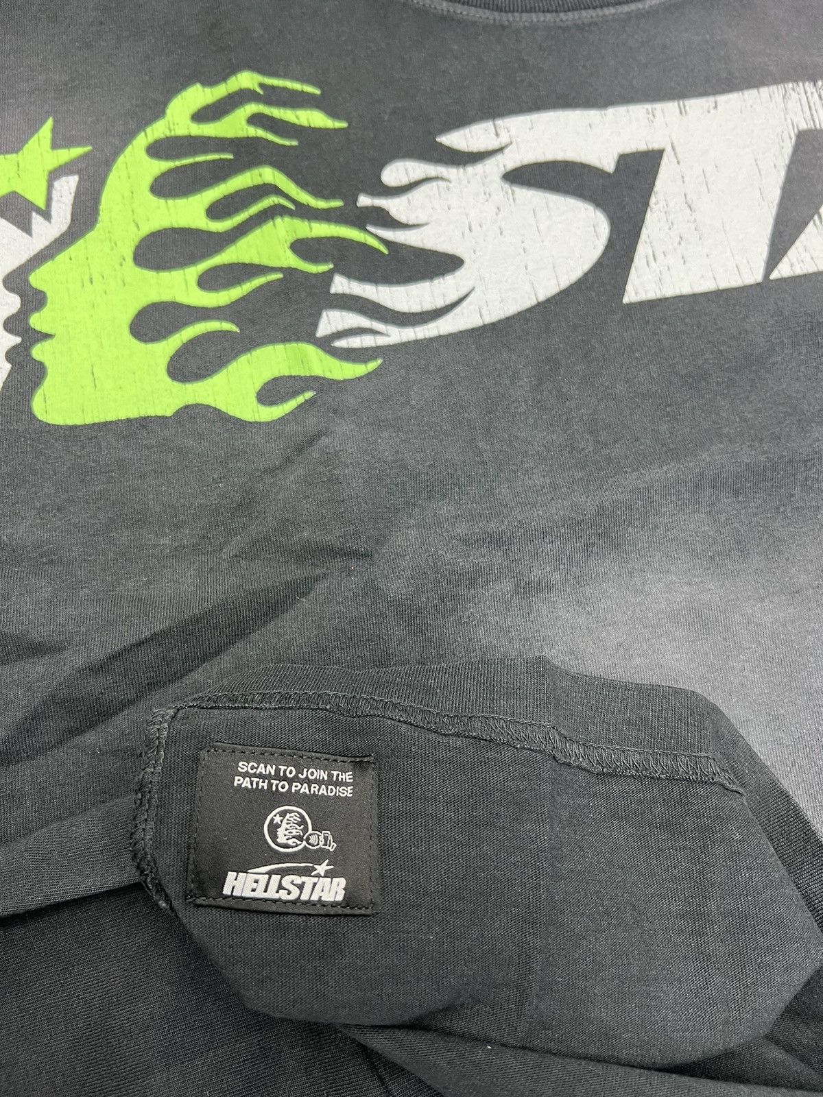 HELLSTAR Hellstar Cartoon Logo T-Shirt Size US XXL / EU 58 / 5 - 4 Thumbnail