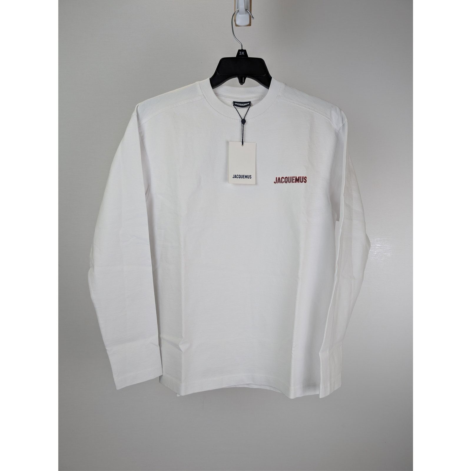 Jacquemus o1rshd1 LE T-Shirt Pavane ML / Jelly Print Shirt in White Size US XS / EU 42 / 0 - 9 Thumbnail