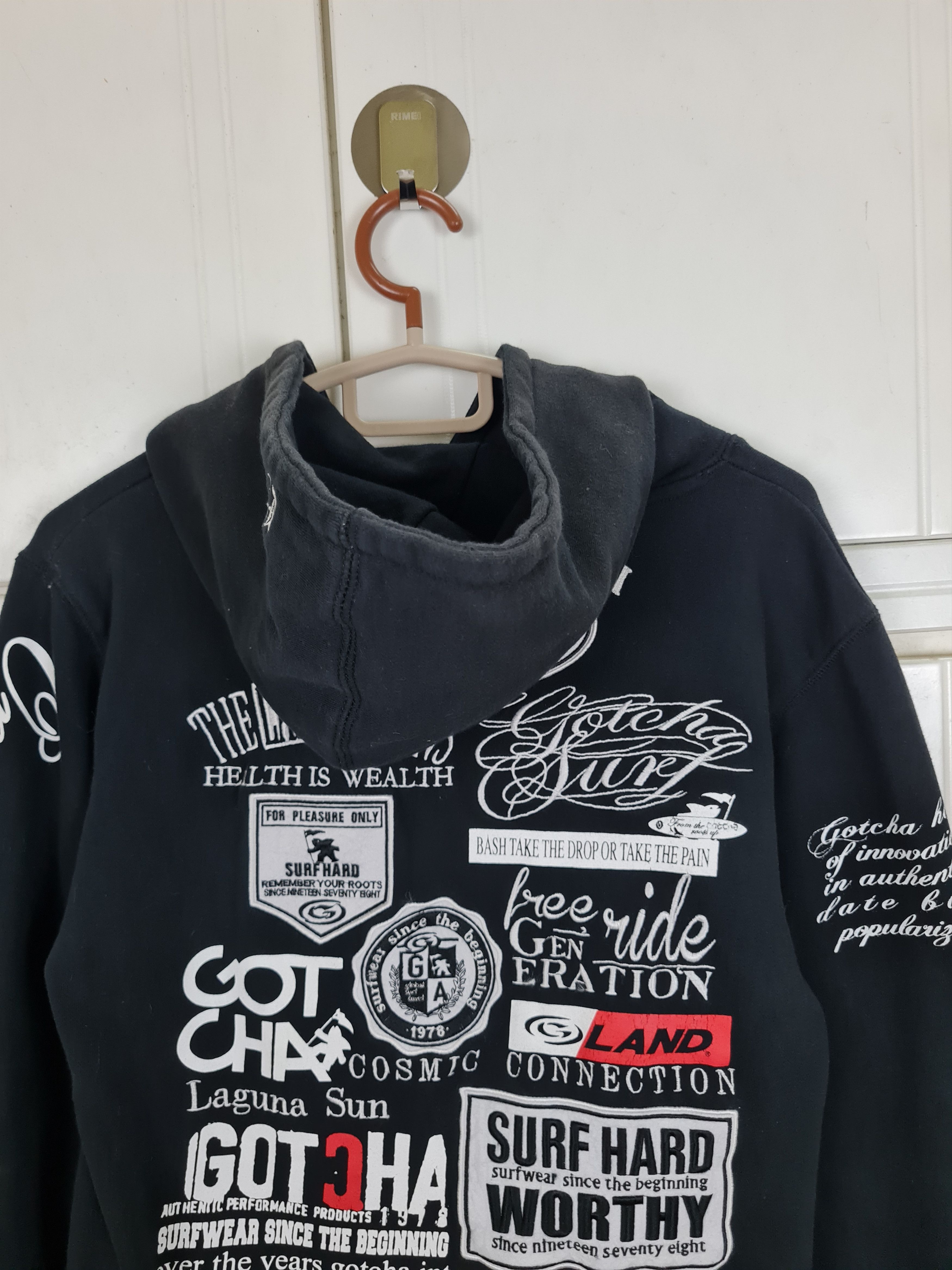 Gotcha × Vintage Vintage Gotcha Surf Hoodie Pullover Size US M / EU 48-50 / 2 - 3 Thumbnail