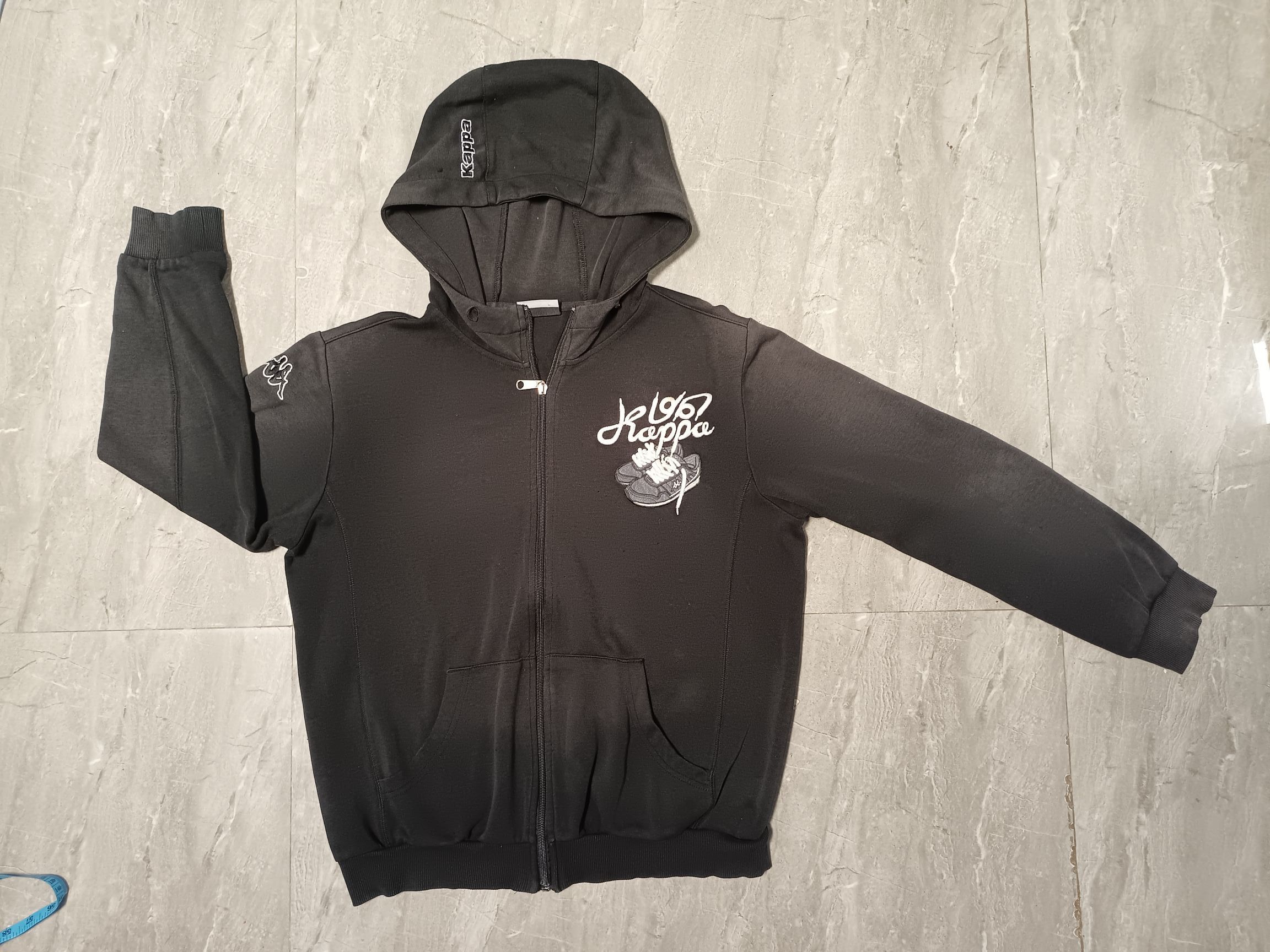 Kappa × Vintage Vintage KAPPA Faded Hoodie Embroidery Logo Size US M / EU 48-50 / 2 - 12 Thumbnail