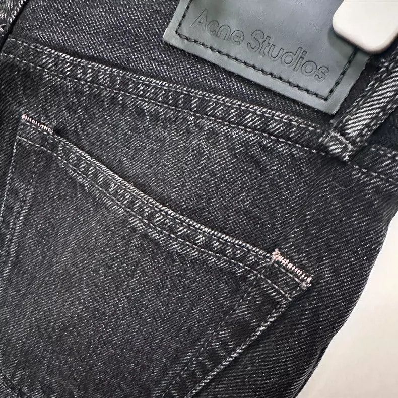 Acne Studios Acne Studios Classic Pink Stitch Denim Pants- DMC Size US 26 / EU 42 - 1 Thumbnail