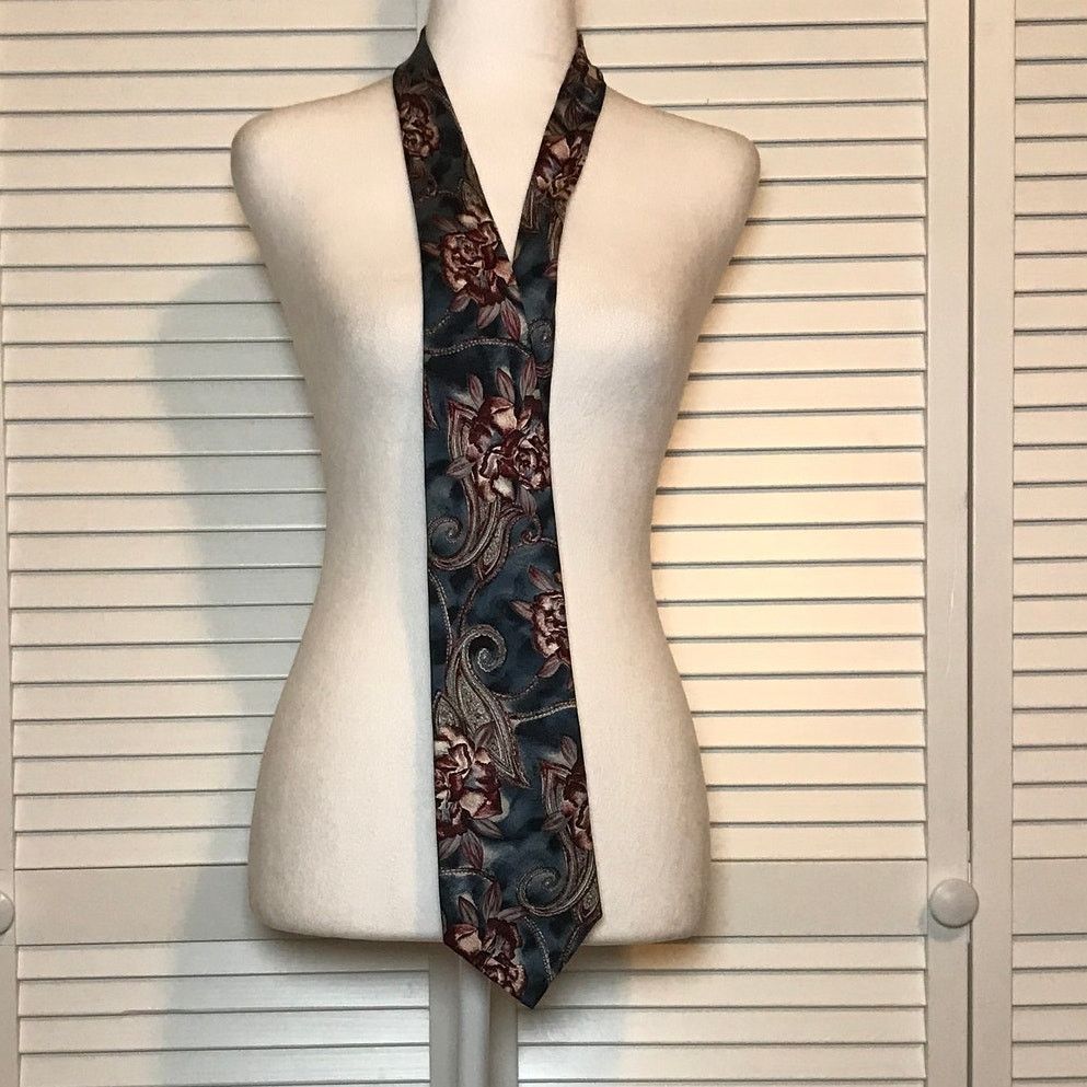 Stafford Stafford Floral Classic Wide Necktie Size ONE SIZE - 2 Thumbnail