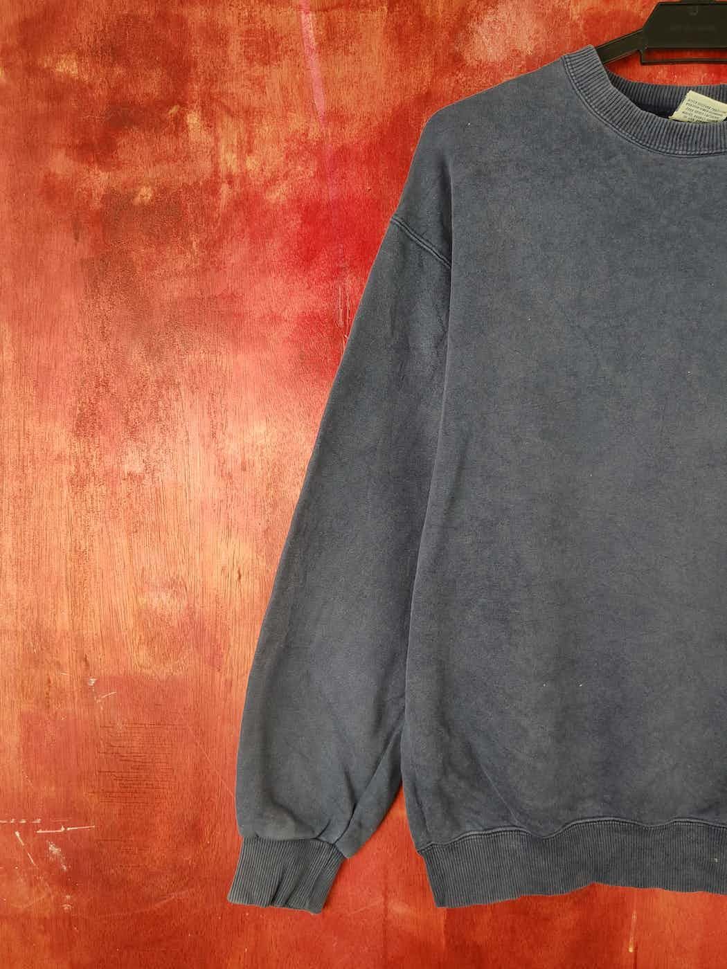 Japanese Brand × Vintage Piko vintage Dark Blue Faded Sweatshirts #S2288 Size US L / EU 52-54 / 3 - 11 Thumbnail