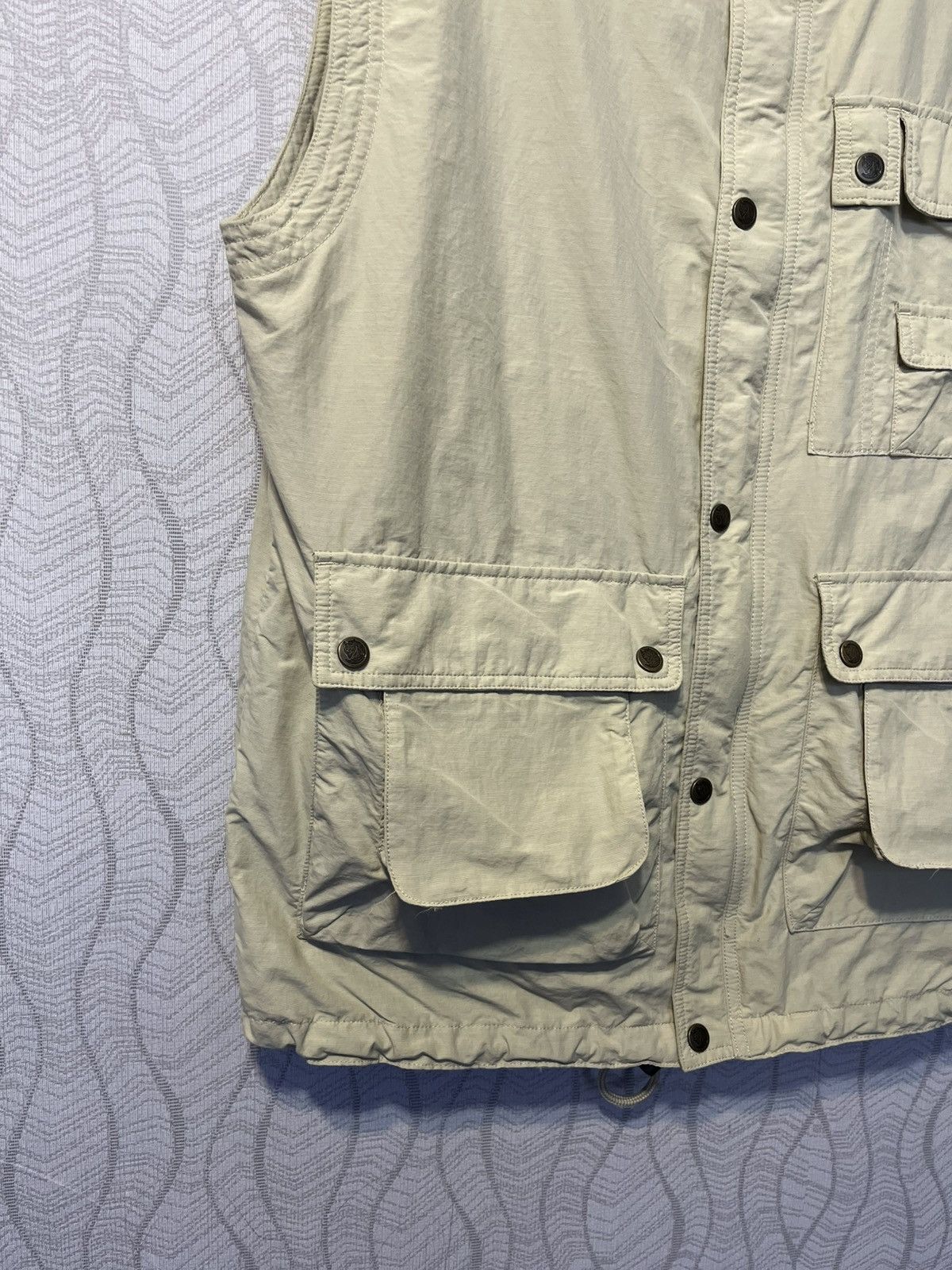 Fjallraven Fjallraven Wild Vest Beige Multipocket Outdoor Zip Vest Size US XXL / EU 58 / 5 - 4 Thumbnail