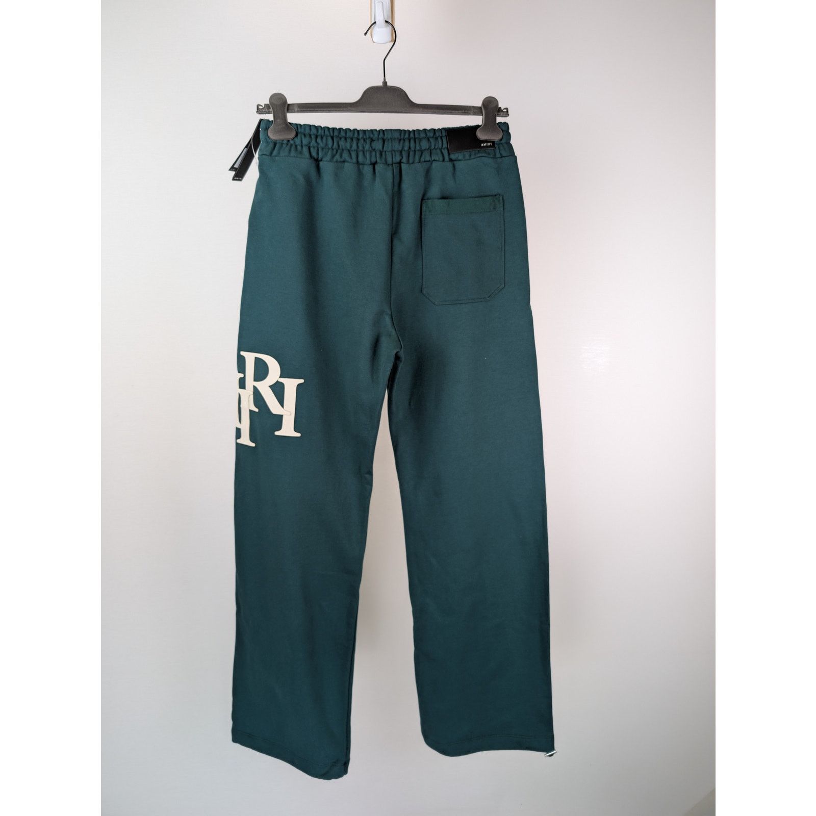 Amiri o1rshd1 Amiri Staggered Sweatpants in Rain Forest Size US 34 / EU 50 - 11 Thumbnail