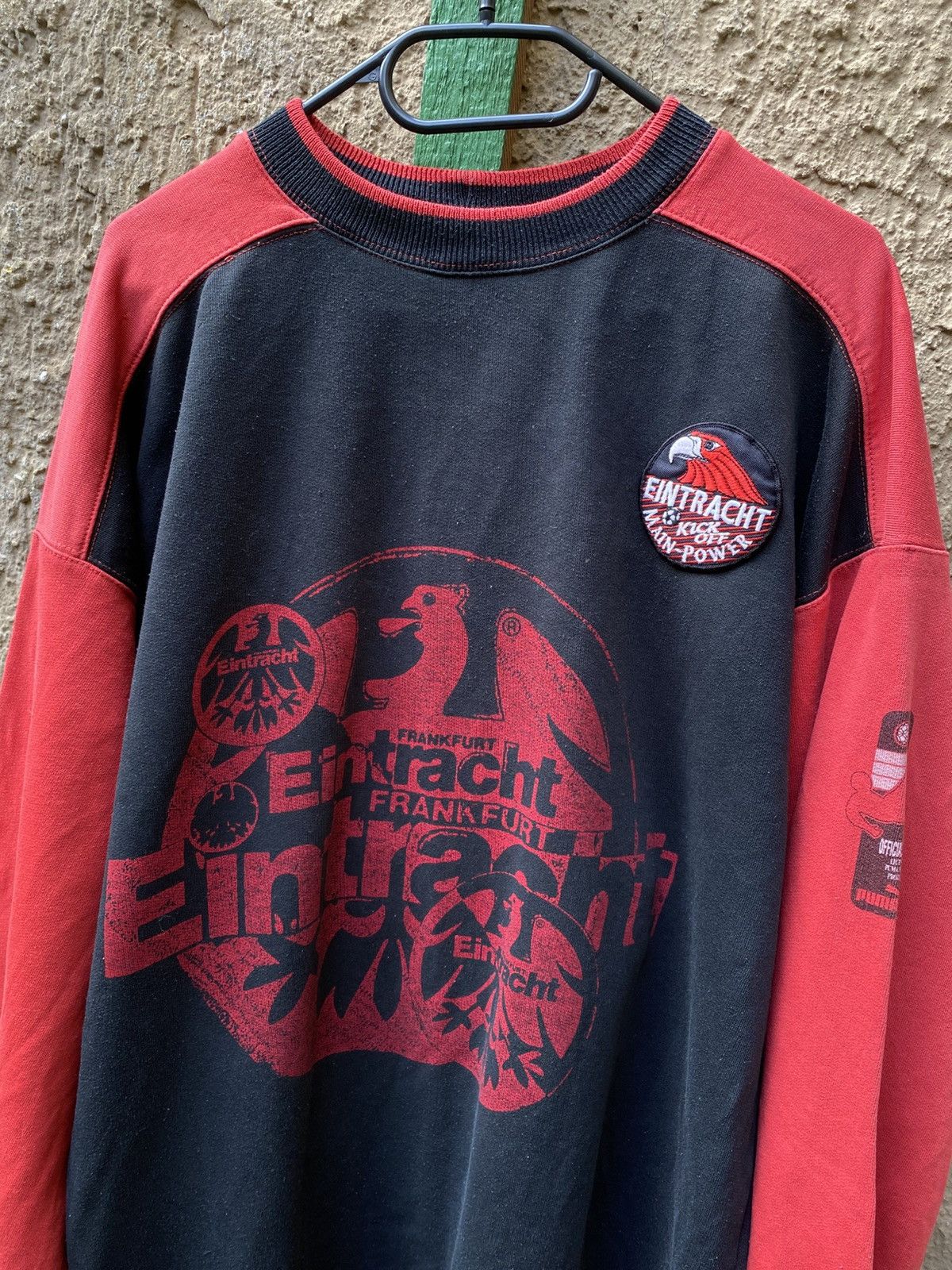 Puma Vintage Eintracht Frankfurt Sweatshirt 90s Puma Football PSG Size US XXL / EU 58 / 5 - 2 Thumbnail