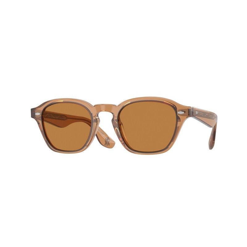 Brunello Cucinelli x Oliver Peoples Peppe 48mm Ocra/Cognac