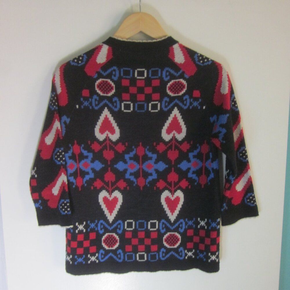 Anna Sui Anna Sui x James Coviello Womens Size S Button Front Heart C Size S / US 4 / IT 40 - 3 Thumbnail