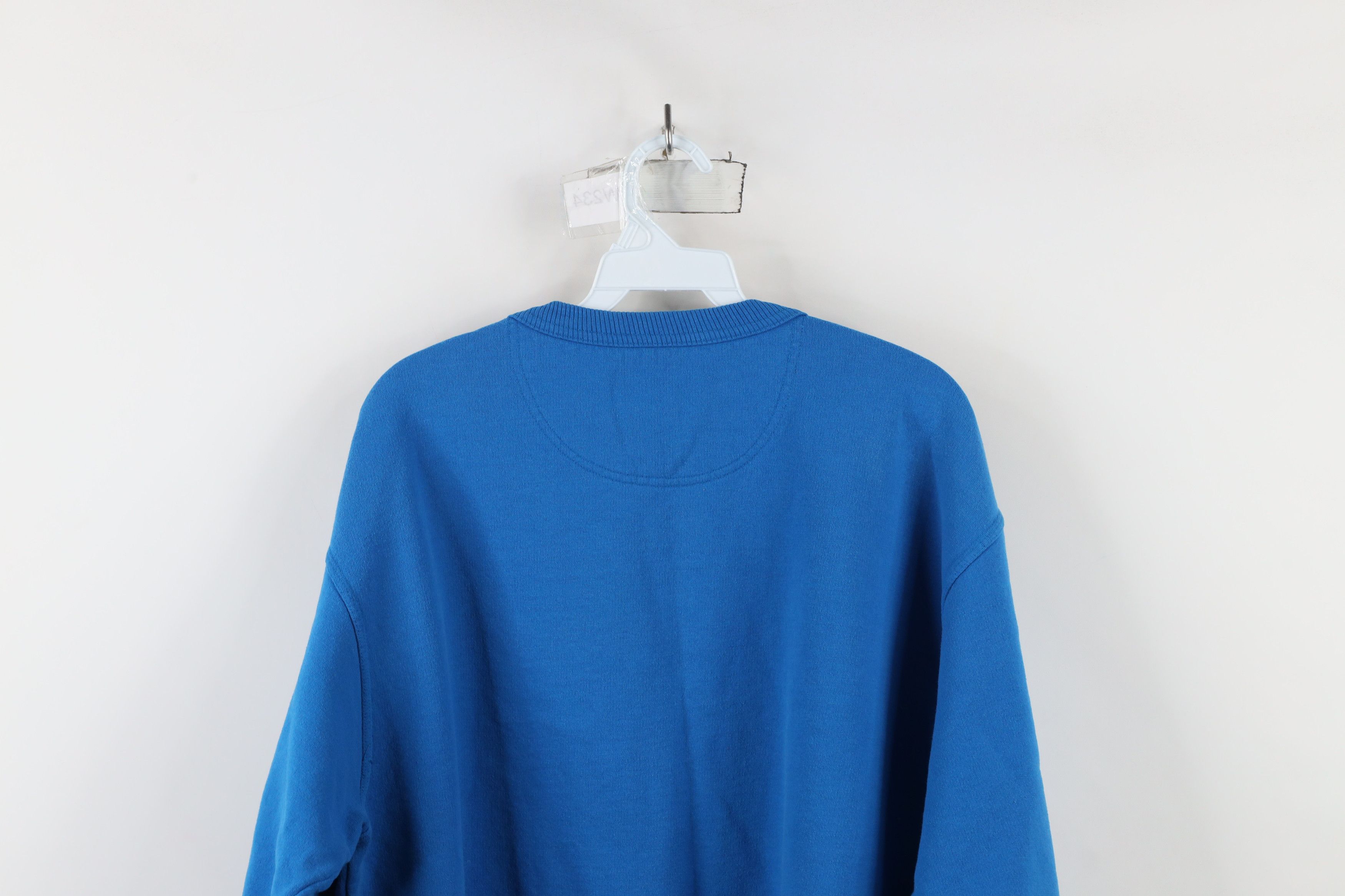 Champion × Vintage Vintage Champion Faded Classic Logo Crewneck Sweatshirt Blue Size US L / EU 52-54 / 3 - 9 Thumbnail