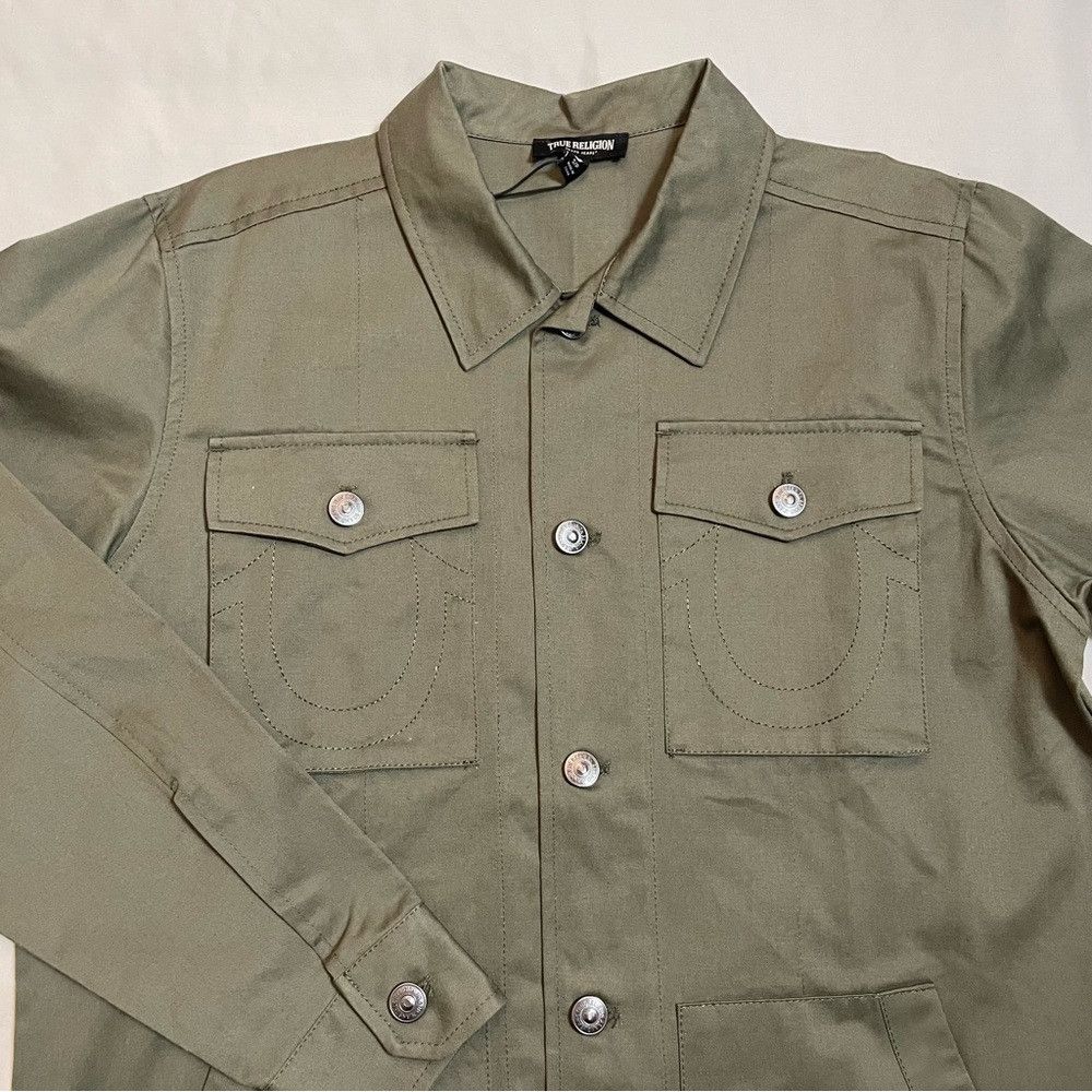 True Religion NWT New $199 True Religion BUDDHA MILITARY JACKET Size S Size US S / EU 44-46 / 1 - 5 Thumbnail