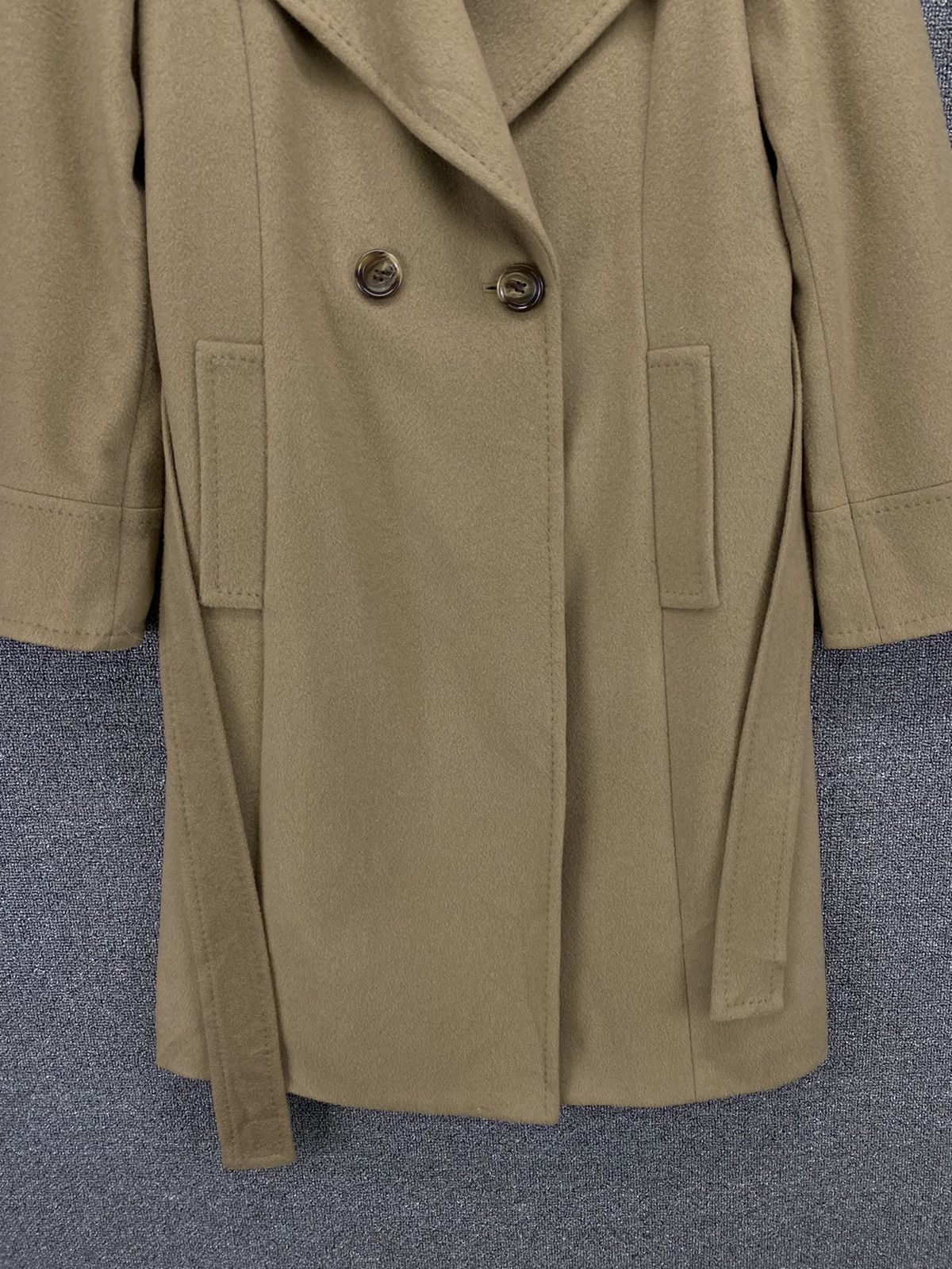 George Vintage Georges Rech Paris Wool Long Jacket Size XS / US 0-2 / IT 36-38 - 6 Thumbnail
