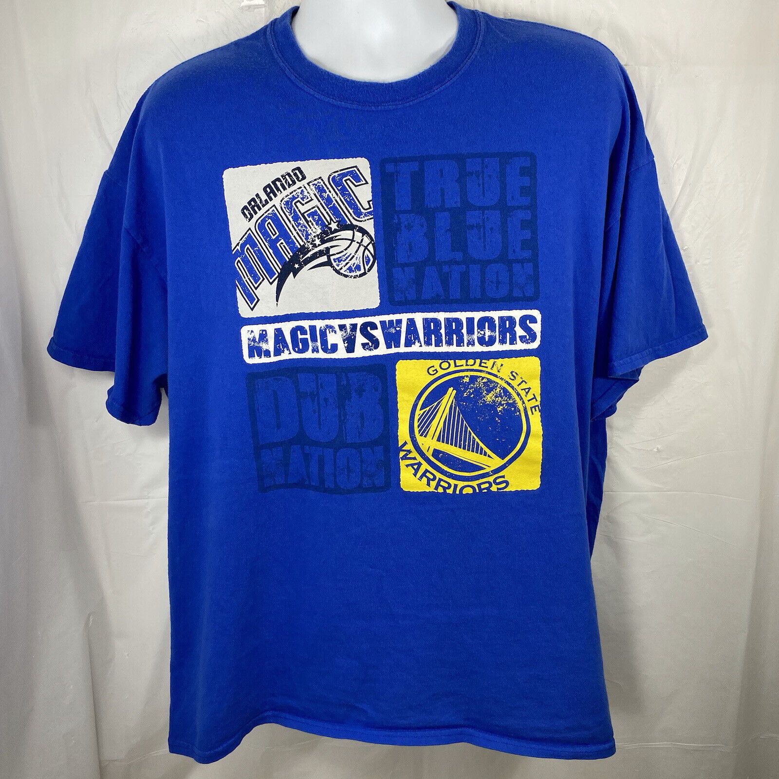 Other Enemy Ink Orlando Magic Vs Golden State Warriors 2XL T-Shirt Size US XXL / EU 58 / 5 - 1 Thumbnail