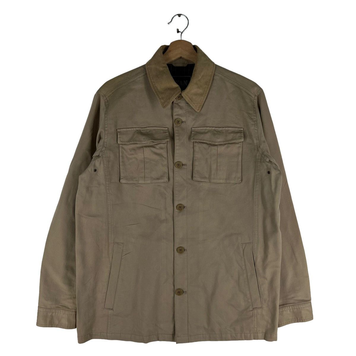 Issey Miyake 🔥VINTAGE CHORE WORK JACKET VAN JAC TARTAN LINING BLANKET Size US M / EU 48-50 / 2 - 1 Thumbnail