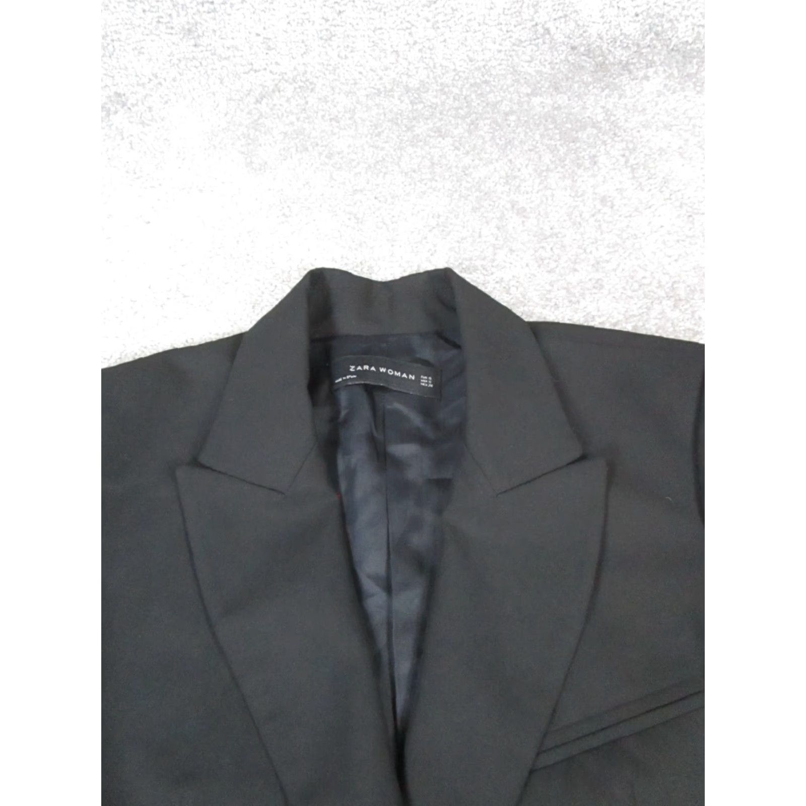 Zara Zara Blazer Womens Small Black Sport Coat Jacket Blazer S Black Regular Jacket Women's Blazer Sports Theme 90s? Size S / US 4 / IT 40 - 2 Thumbnail