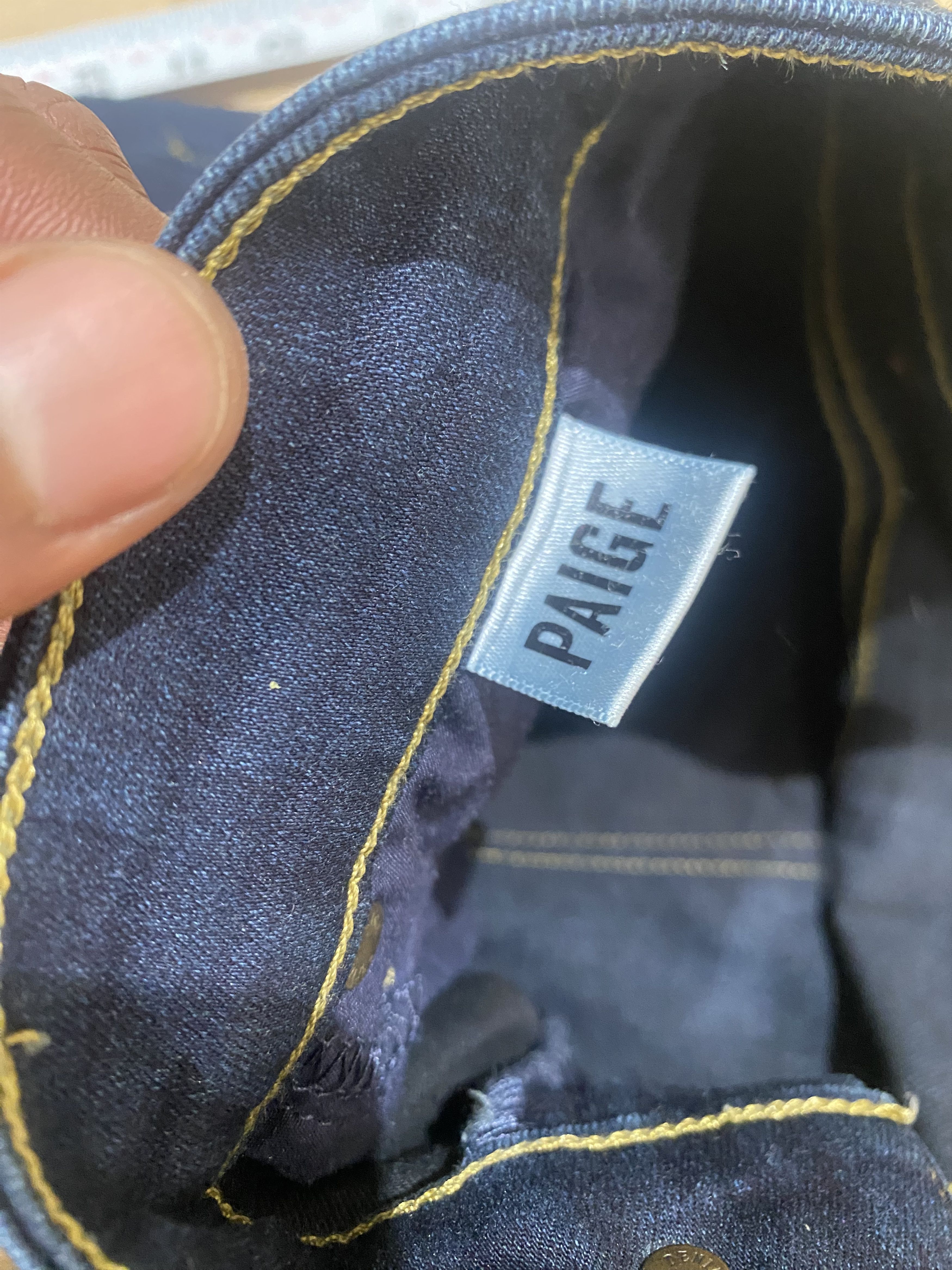 Paige Transcend Lennox 32” Slim Jean ‘Rigby’ Size US 32 / EU 48 - 13 Thumbnail