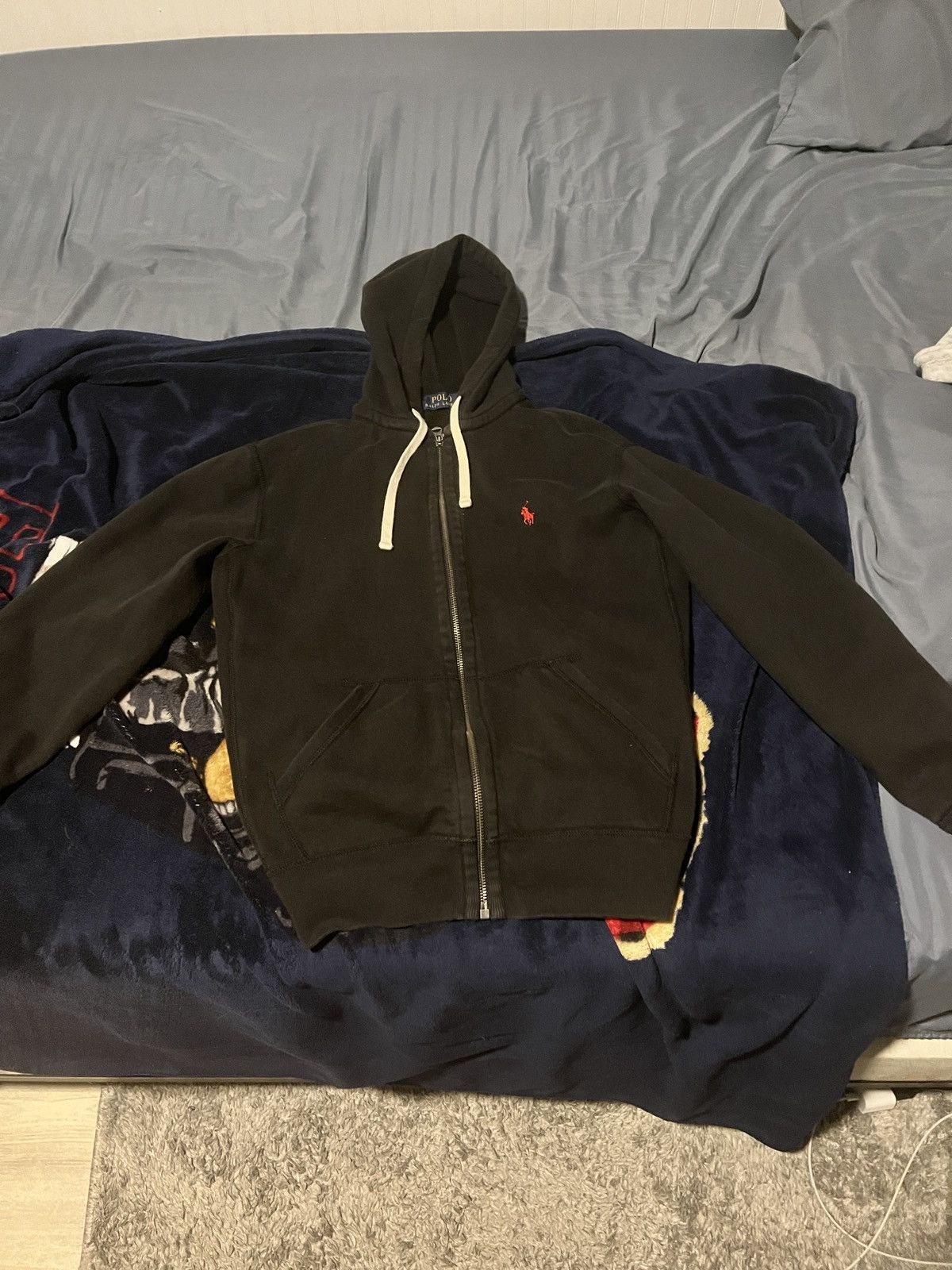 Polo Ralph Lauren × Vintage Polo Ralph Lauren Vintage Zip Up Hoodie Size US S / EU 44-46 / 1 - 1 Thumbnail